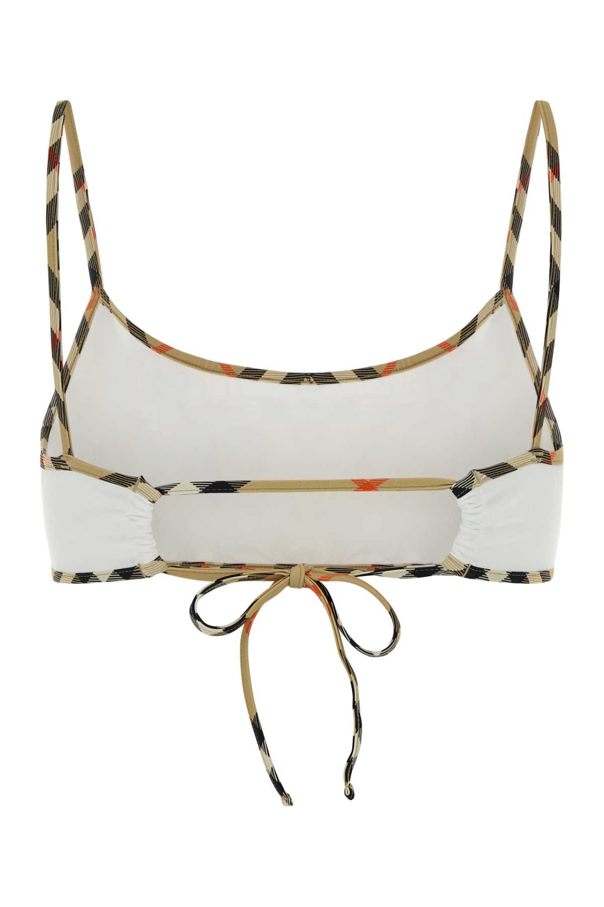 White stretch nylon bikini top 8118814A1464 (Burberry / スイムウェア ) | Burberry (バーバリー)(1)