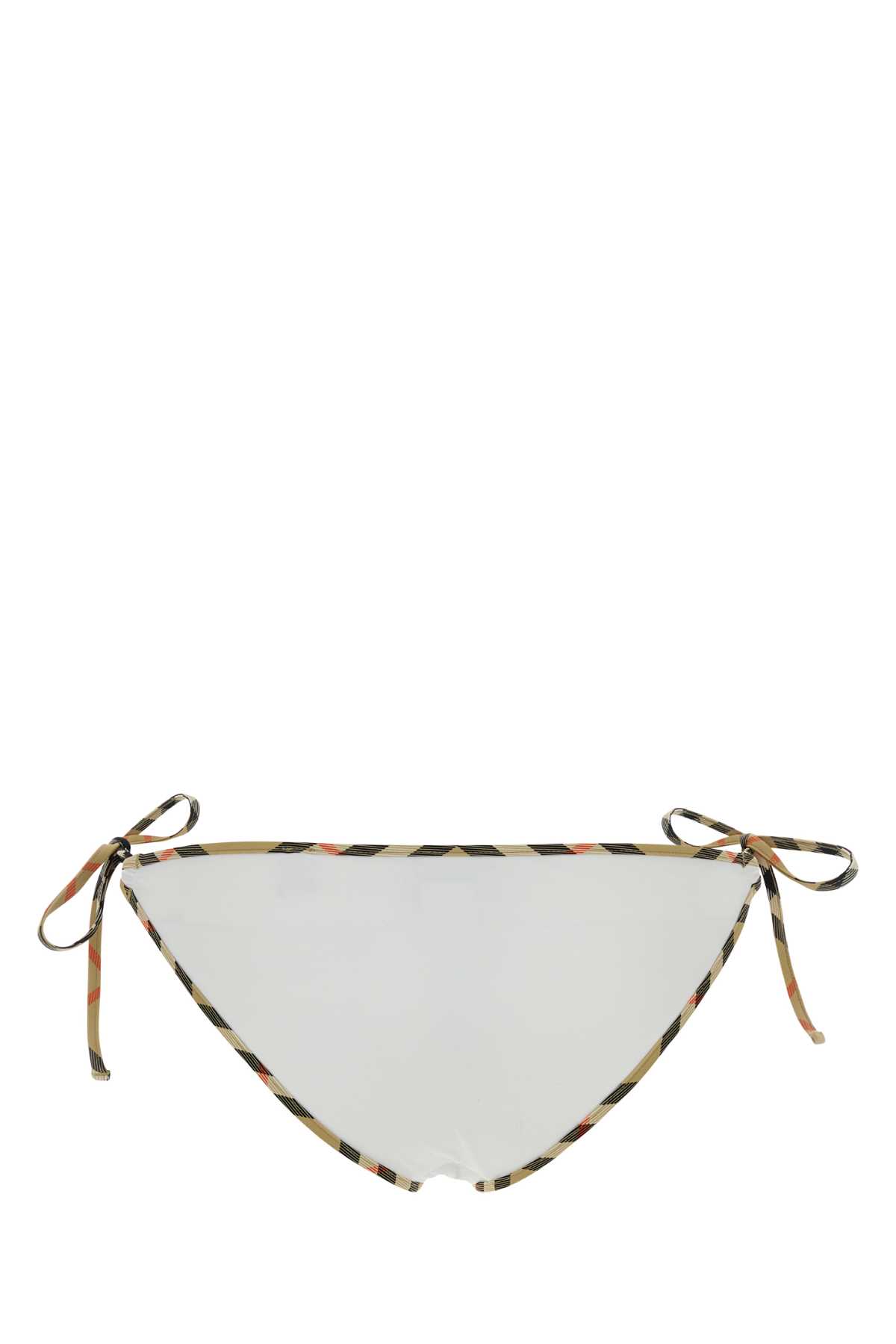 White stretch nylon bikini bottom 8118811A1464 (Burberry / スイムウェア ) | Burberry (バーバリー)(1)