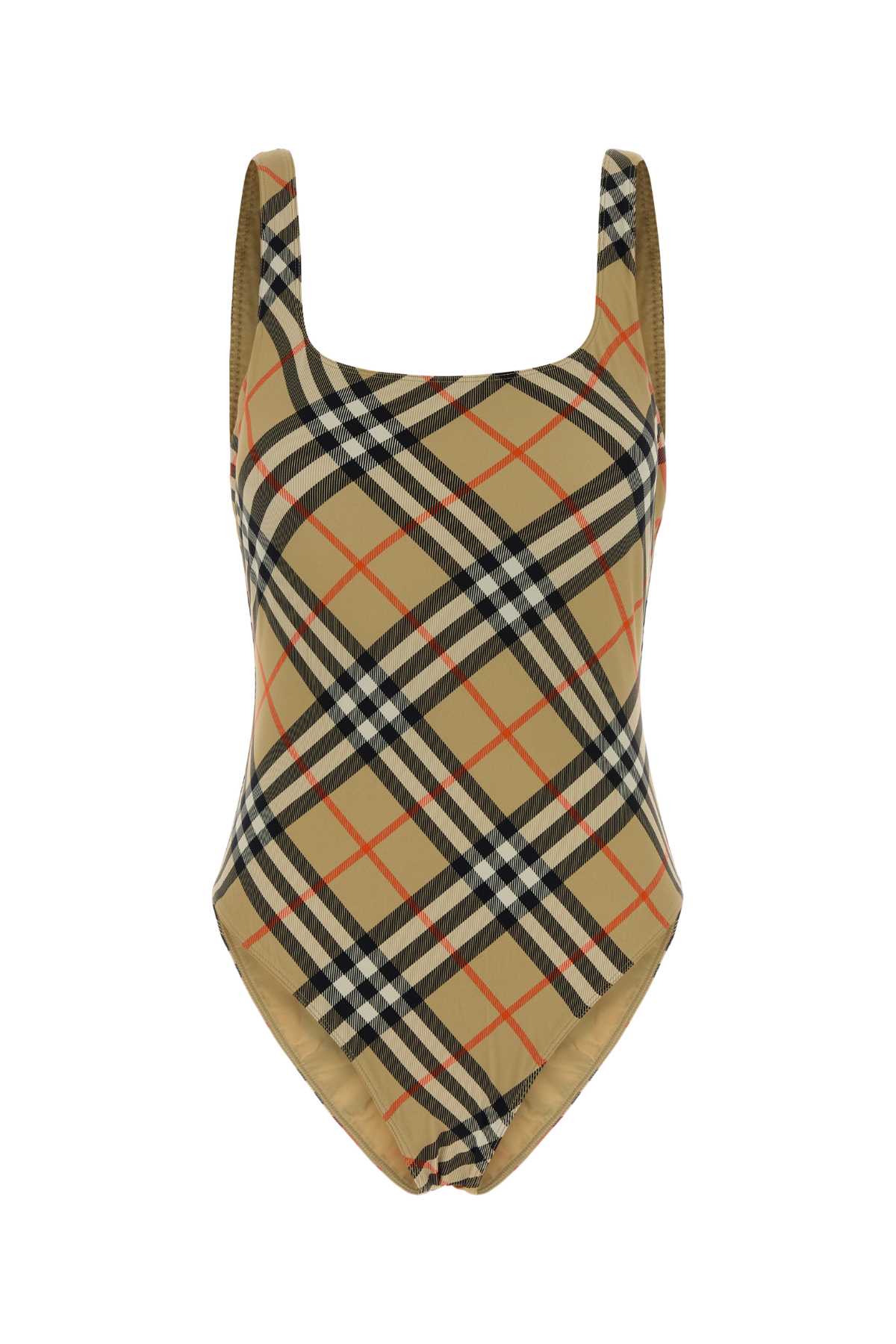 Printed stretch nylon swimsuit 8120073B9368 (Burberry / スイムウェア ) | Burberry (バーバリー)