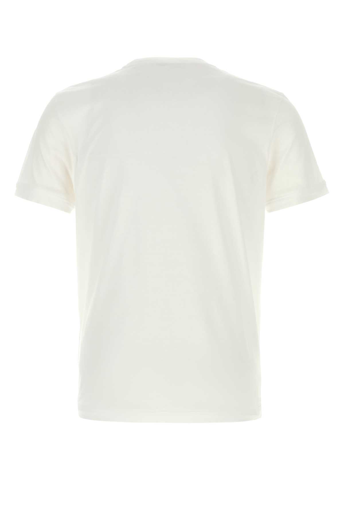 White cotton t-shirt UJN979SOOO11CDF0009 (Prada / Tシャツ・カットソー ) | Prada (プラダ)(1)
