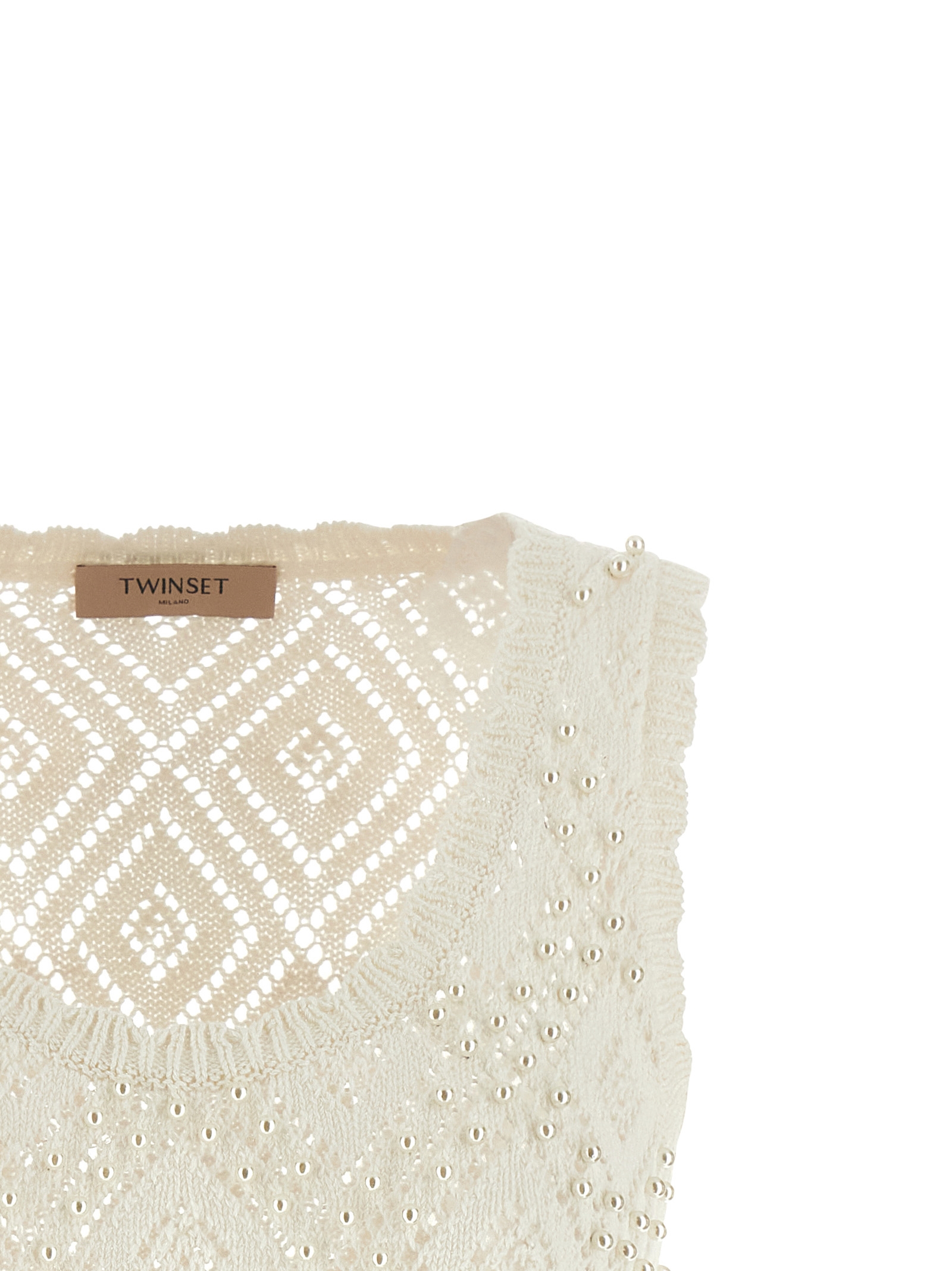 Pearl top 261TP320200059 (TWINSET / タンクトップ・キャミソール ) | TWINSET (ツインセット)(2)