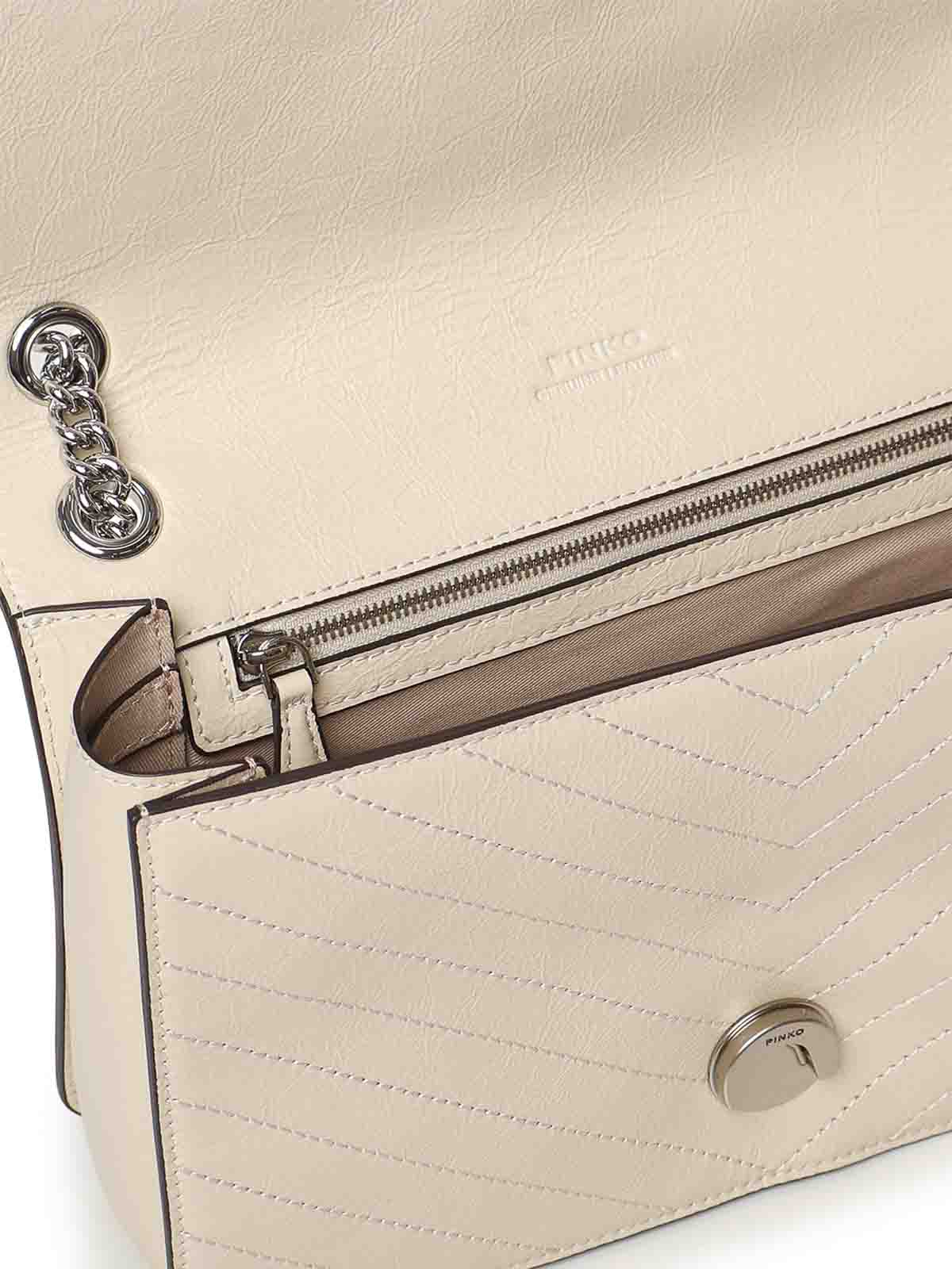 Love Bag One In Chevron Leather 106174A2JCZ14E (PINKO / ハンドバッグ・ショルダーバッグ ) | PINKO (ピンコ)(3)