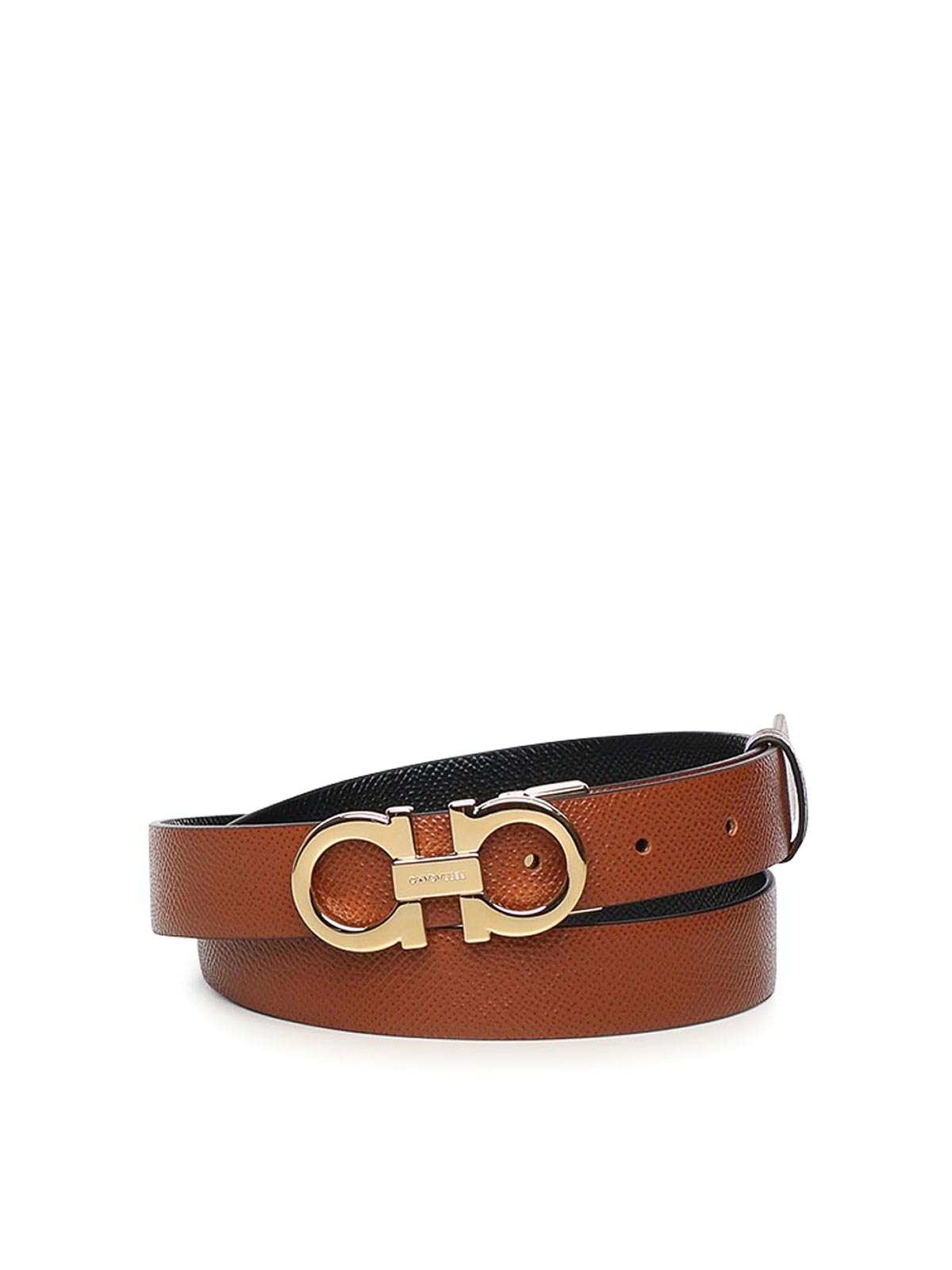 Reversible And Adjustable Gancini Belt 23A565775473818 (FERRAGAMO / ベルト・サスペンダー ) | FERRAGAMO (フェラガモ)