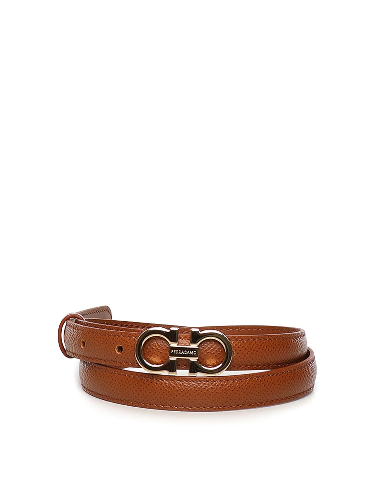 Leather Gancini Belt 23B224790154274 (FERRAGAMO / ベルト・サスペンダー ) | FERRAGAMO (フェラガモ)