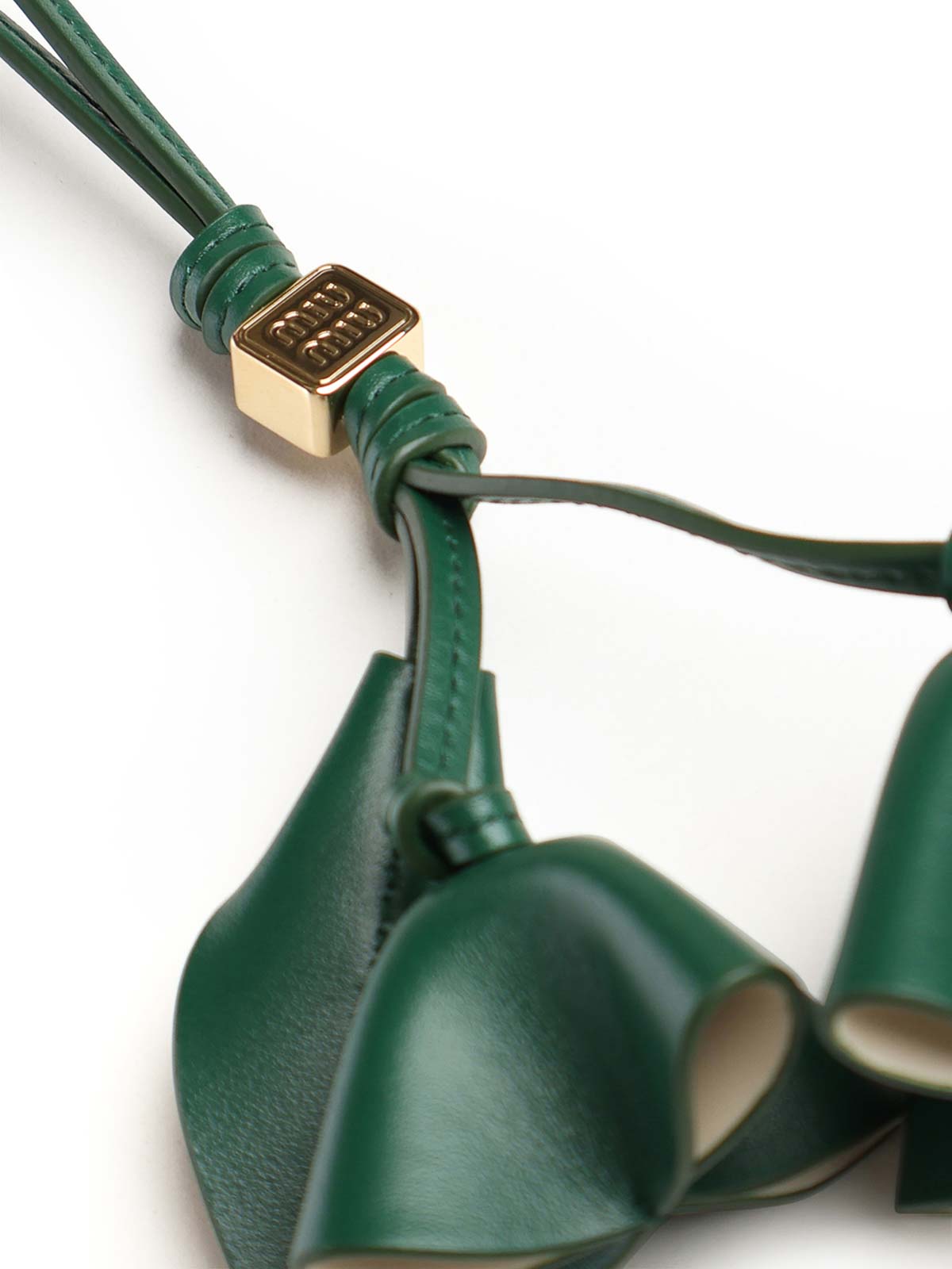 Leather Trick 5TL5702CQSF04ZJ (MIU MIU / バッグアクセサリー ) | MIU MIU (ミュウミュウ)(2)