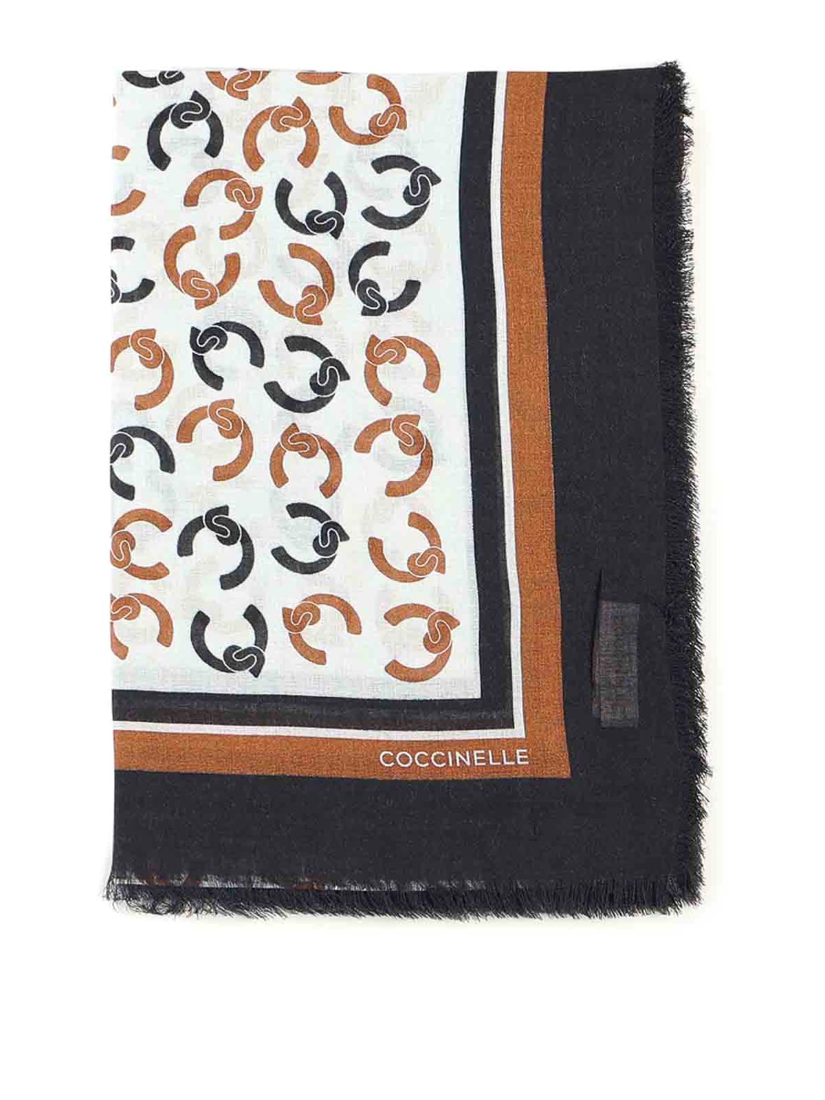 Viscose And Wool Scarf E7TOY330101M25 (COCCINELLE / スカーフ・マフラー ) | COCCINELLE (コチネレ)