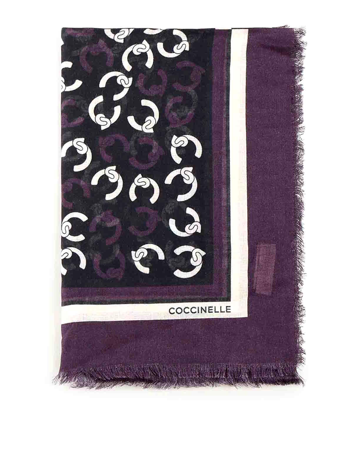 Viscose And Wool Scarf E7TOY330101M64 (COCCINELLE / スカーフ・マフラー ) | COCCINELLE (コチネレ)
