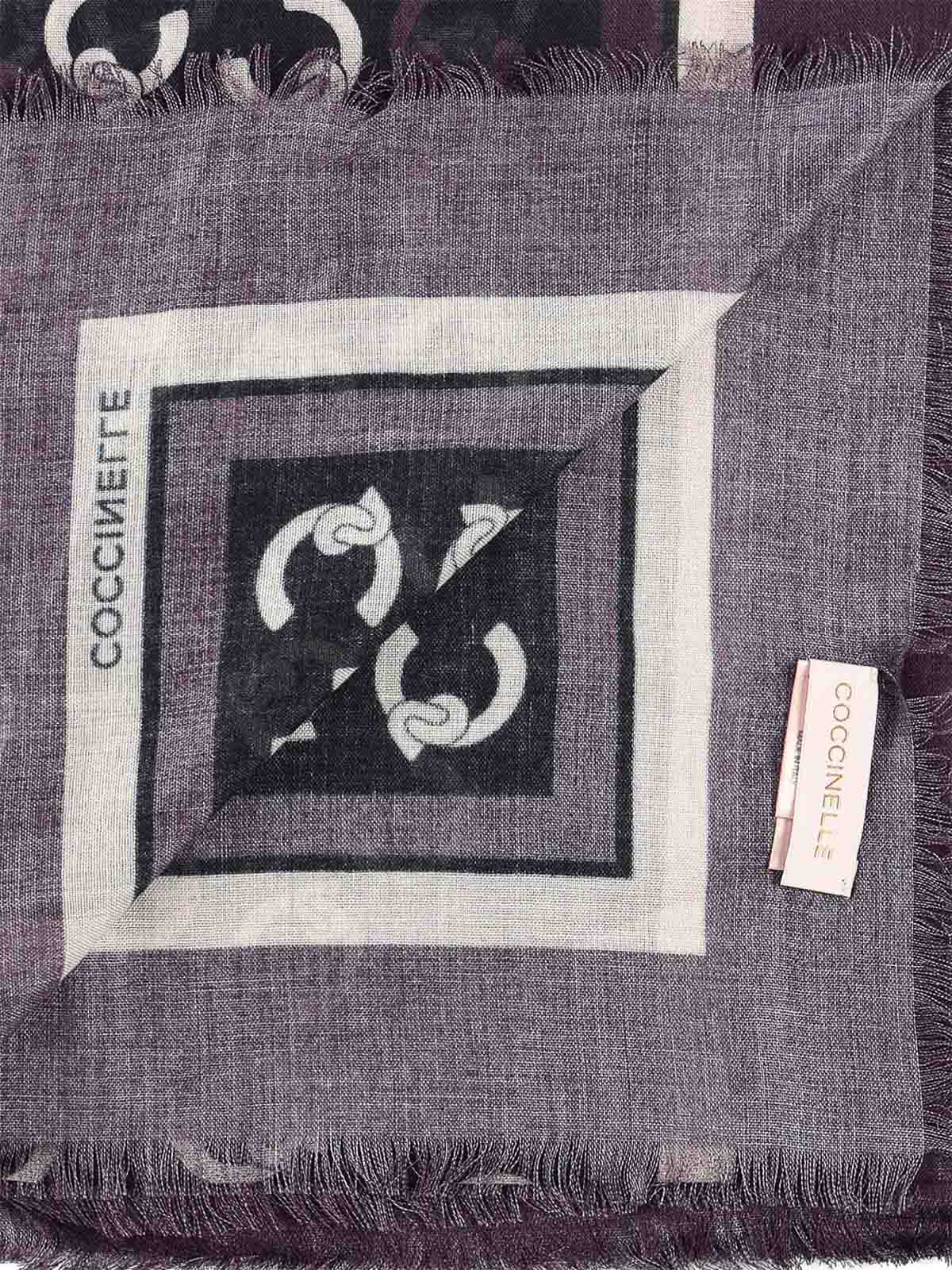 Viscose And Wool Scarf E7TOY330101M64 (COCCINELLE / スカーフ・マフラー ) | COCCINELLE (コチネレ)(1)