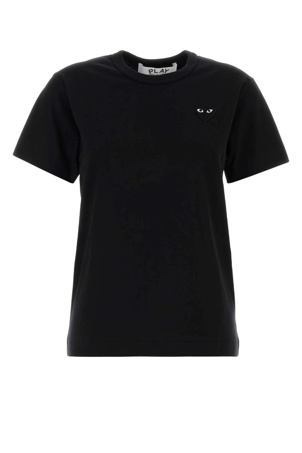 Black cotton t-shirt AXT064051BLACK (PLAY Comme Des Garçons / Tシャツ・カットソー ) | PLAY Comme Des Garçons (プレイ コムデギャルソン)