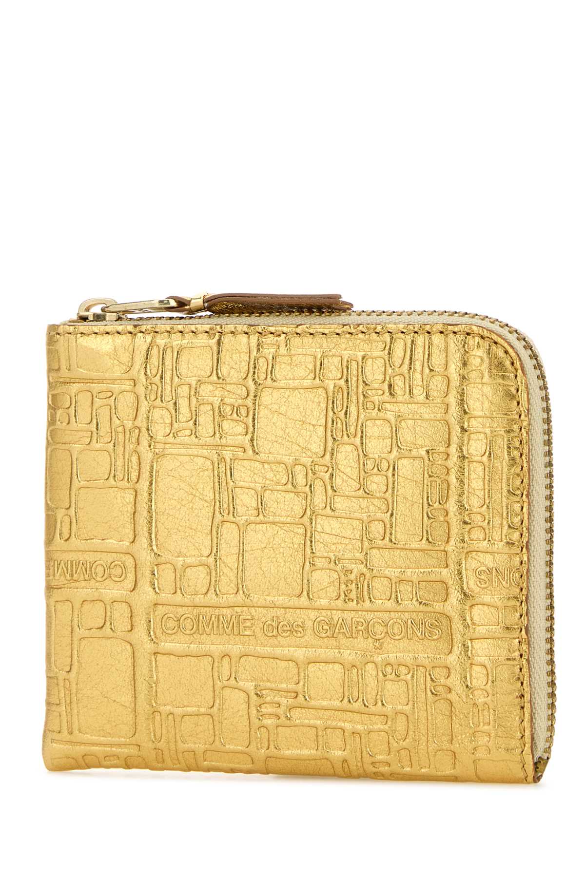Gold leather card holder SA3100EGGOLD (Comme Des Garçons / 財布・カードケース ) | Comme Des Garçons (コムデギャルソン)(1)