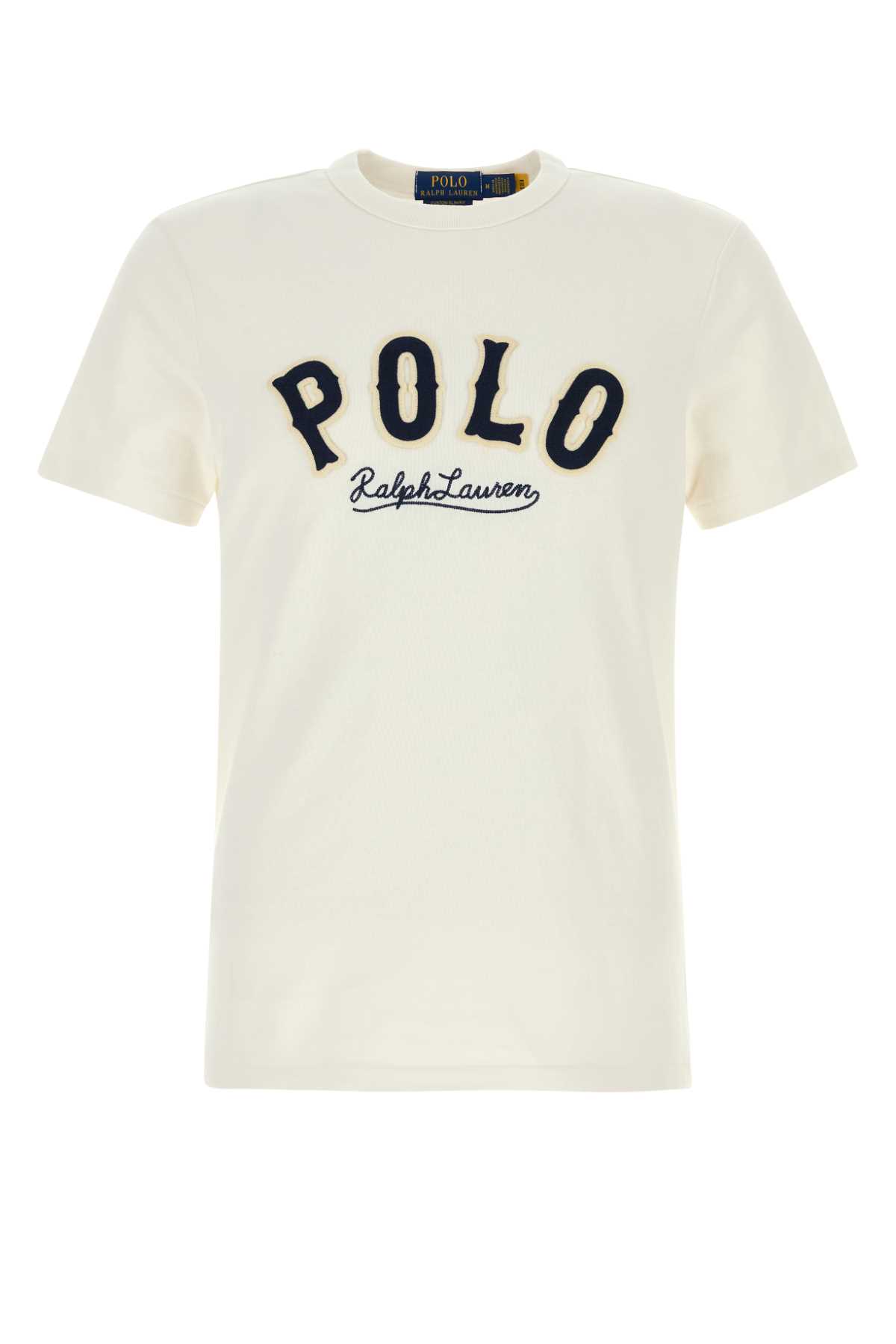 White cotton t-shirt 710P07349005 (Polo Ralph Lauren / Tシャツ・カットソー ) | Polo Ralph Lauren (ポロ ラルフ ローレン)