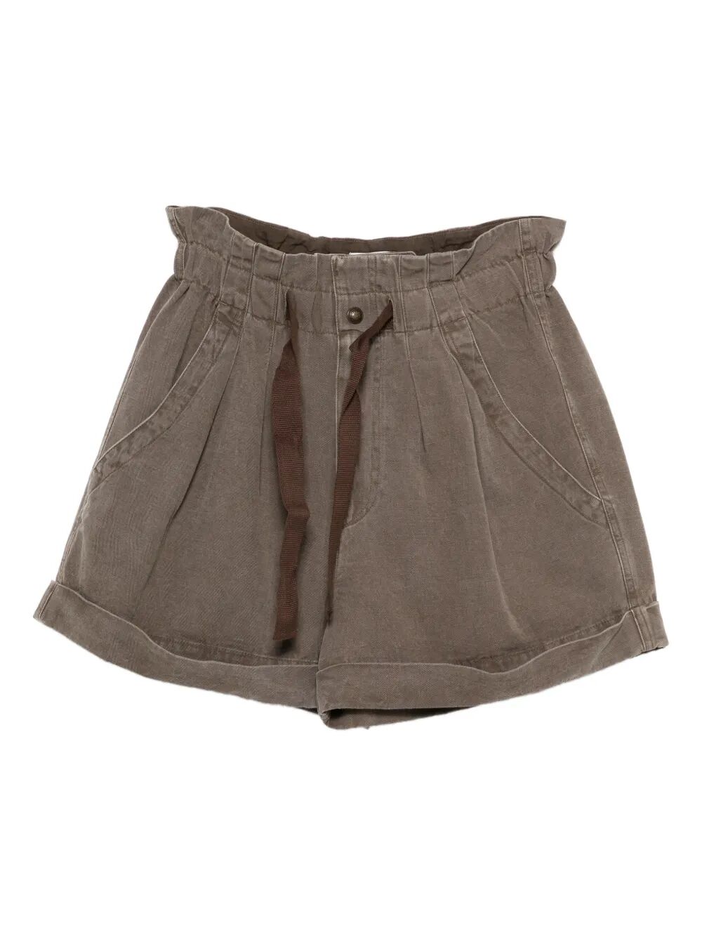 NIRMA COTTON AND LINEN CANVAS SHORTS SH0256FAD1G04E50DZ (Isabel Marant Étoile / ショートパンツ ) | Isabel Marant Étoile (イザベル マラン エトワール)