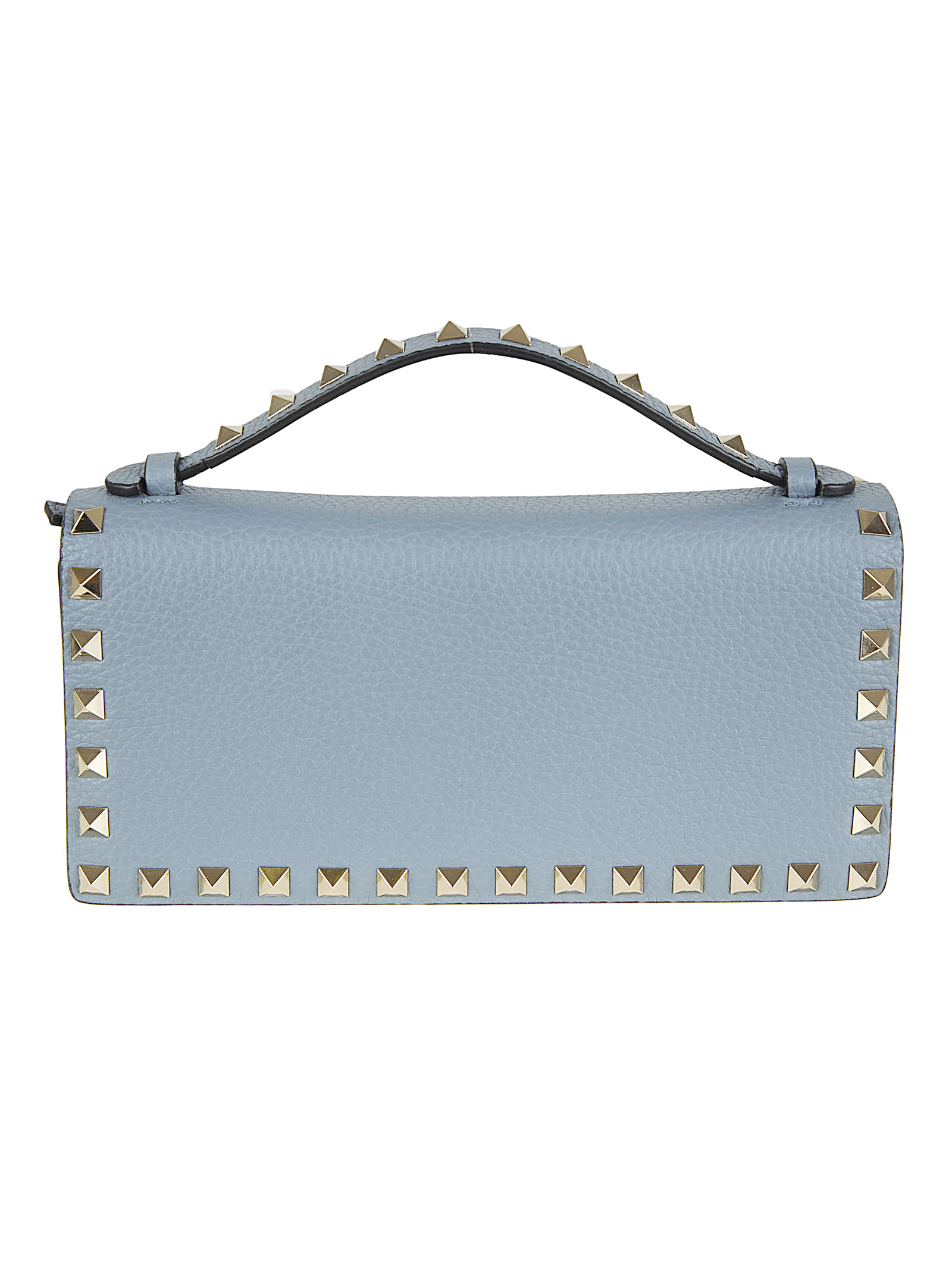 WALLET W/STRAP | ROCKSTUD | VITELLO STAMPA ALCE/PLATINUM STUDS WP0AK2VSHMXE (Valentino Garavani / クラッチバッグ・ポーチ ) | Valentino Garavani (ヴァレンティノ)