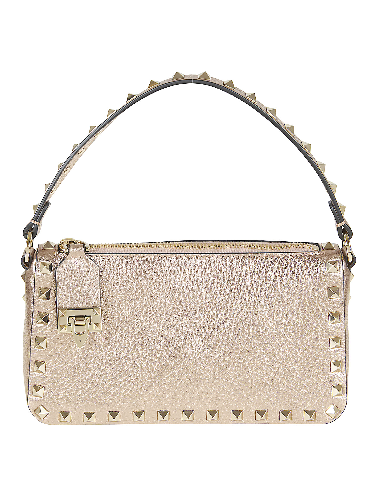 SMALL SHOULDER BAG | ROCKSTUD | VIT.ST.ALCE LAMINATO UNLINED/PLAT.STUDS WB0J47FQEGF9 (Valentino Garavani / ハンドバッグ・ショルダーバッグ ) | Valentino Garavani (ヴァレンティノ)