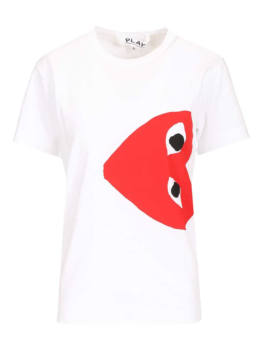 cotton T-shirt AXT3450511 (PLAY Comme Des Garçons / Tシャツ・カットソー ) | PLAY Comme Des Garçons (プレイ コムデギャルソン)