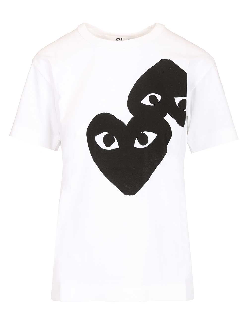 Black heart T-shirt AXT3480511 (PLAY Comme Des Garçons / Tシャツ・カットソー ) | PLAY Comme Des Garçons (プレイ コムデギャルソン)
