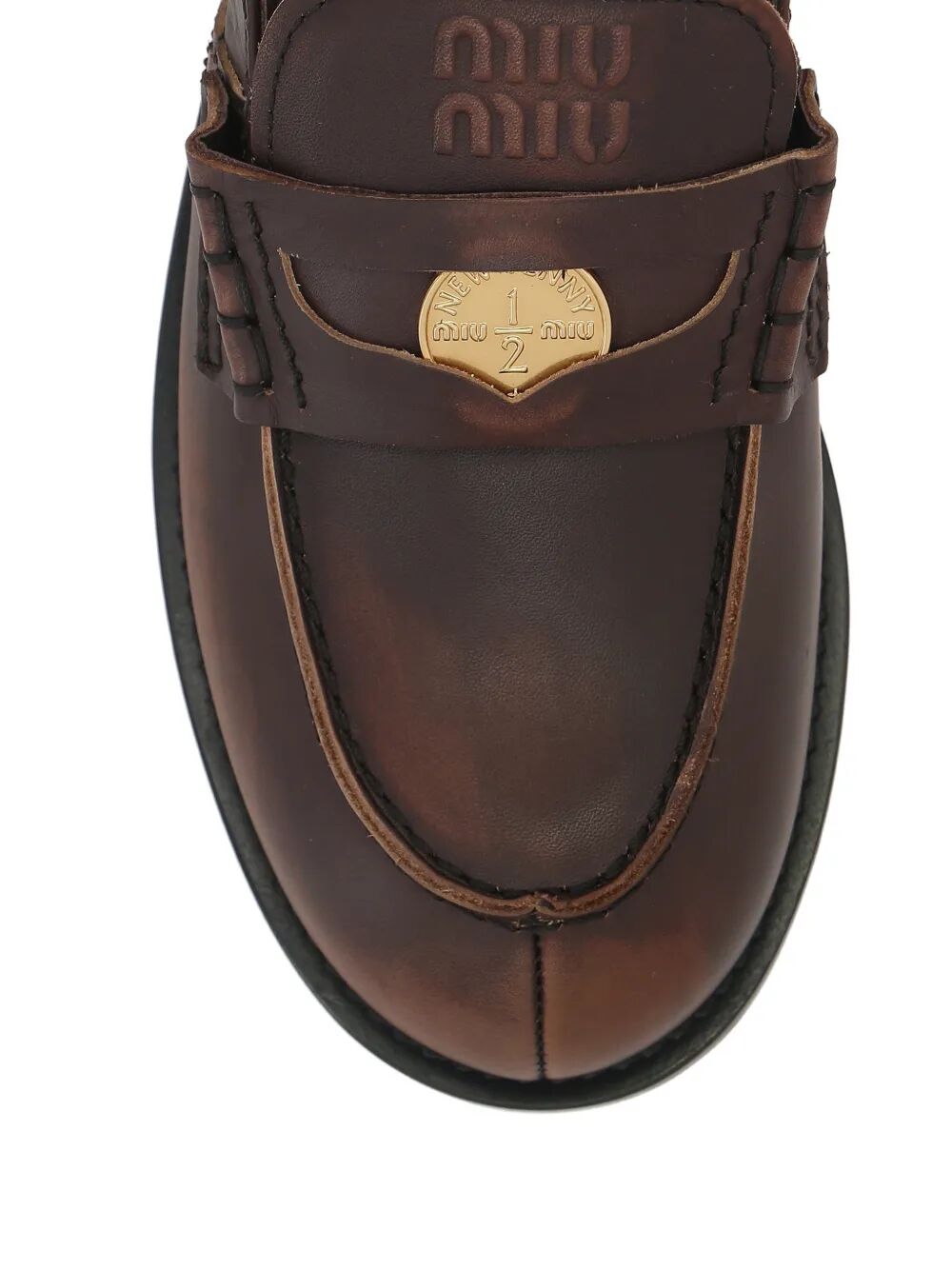 SLINGBACK LOAFERS 5D561EF0203G48F0192 (MIU MIU / ローファー ) | MIU MIU (ミュウミュウ)(2)