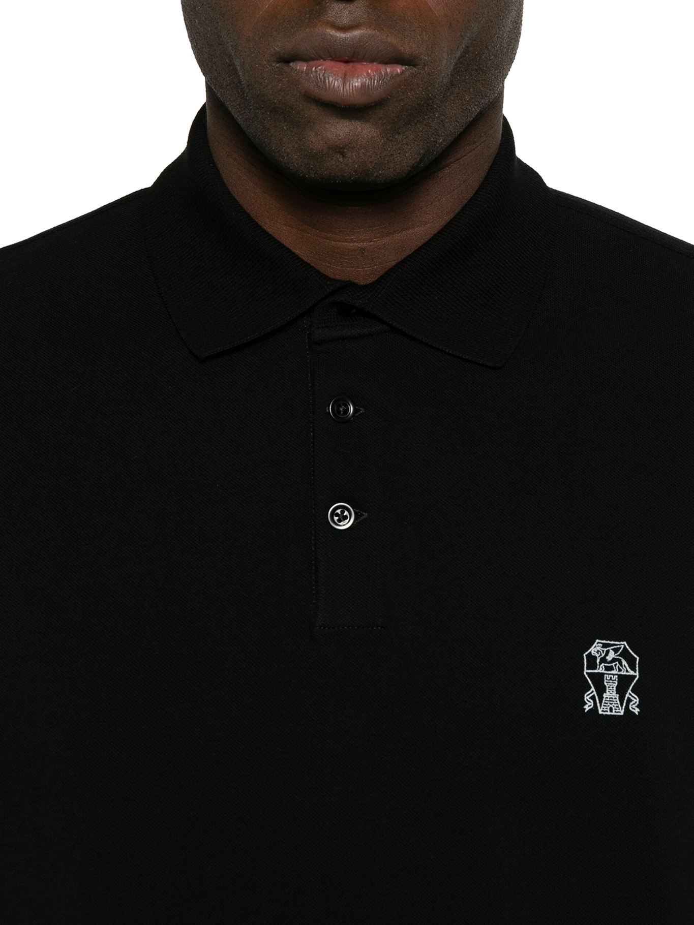 PIQUET POLO WITH LOGO ME8548788CGB88 (Brunello Cucinelli / ポロシャツ ) | Brunello Cucinelli (ブルネロ・クチネリ)(3)