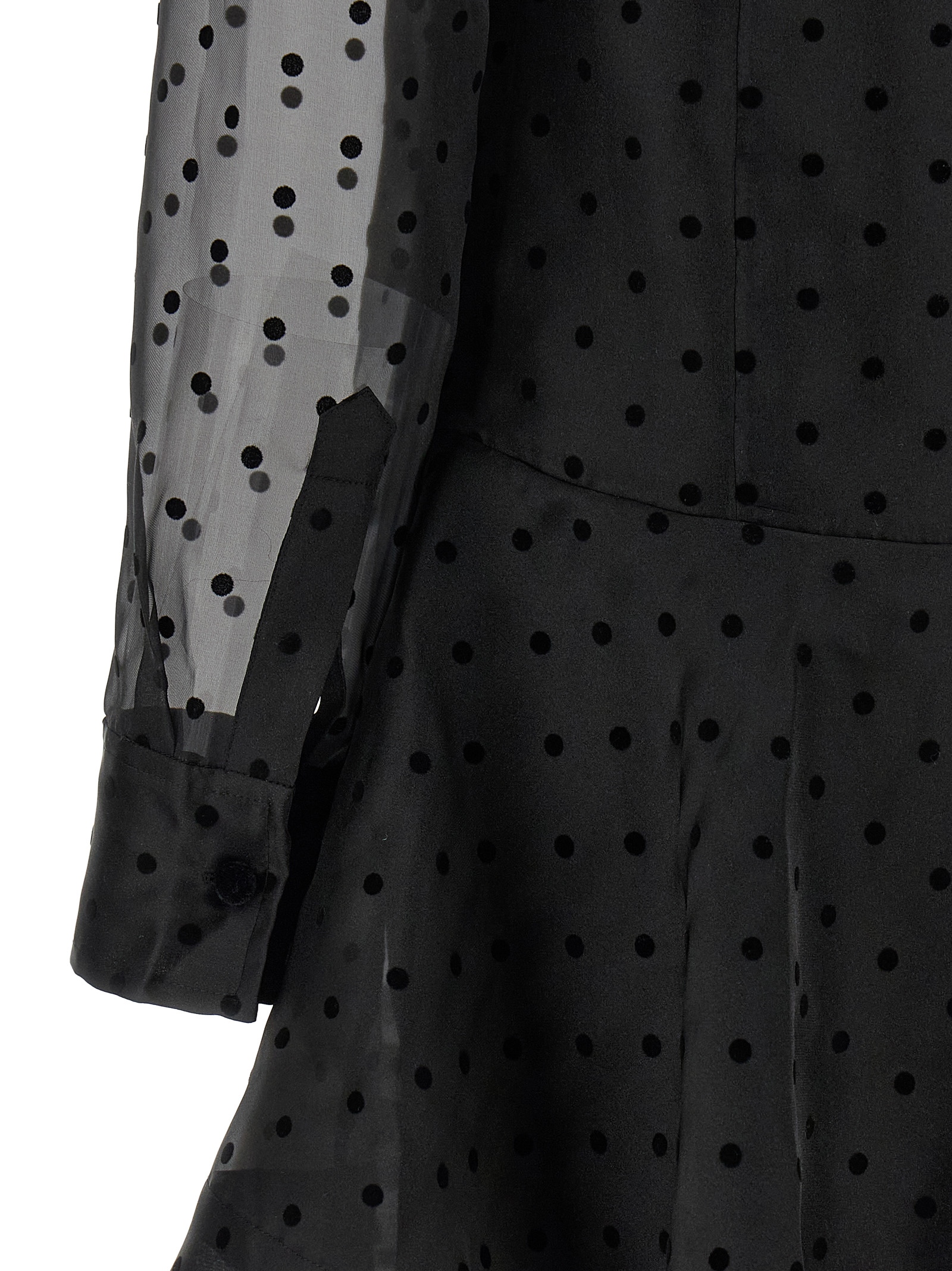 'Black Organza Circle Collar' dress A1030179099 (GANNI / ワンピース・ドレス・オールインワン ) | GANNI (ガニー)(4)