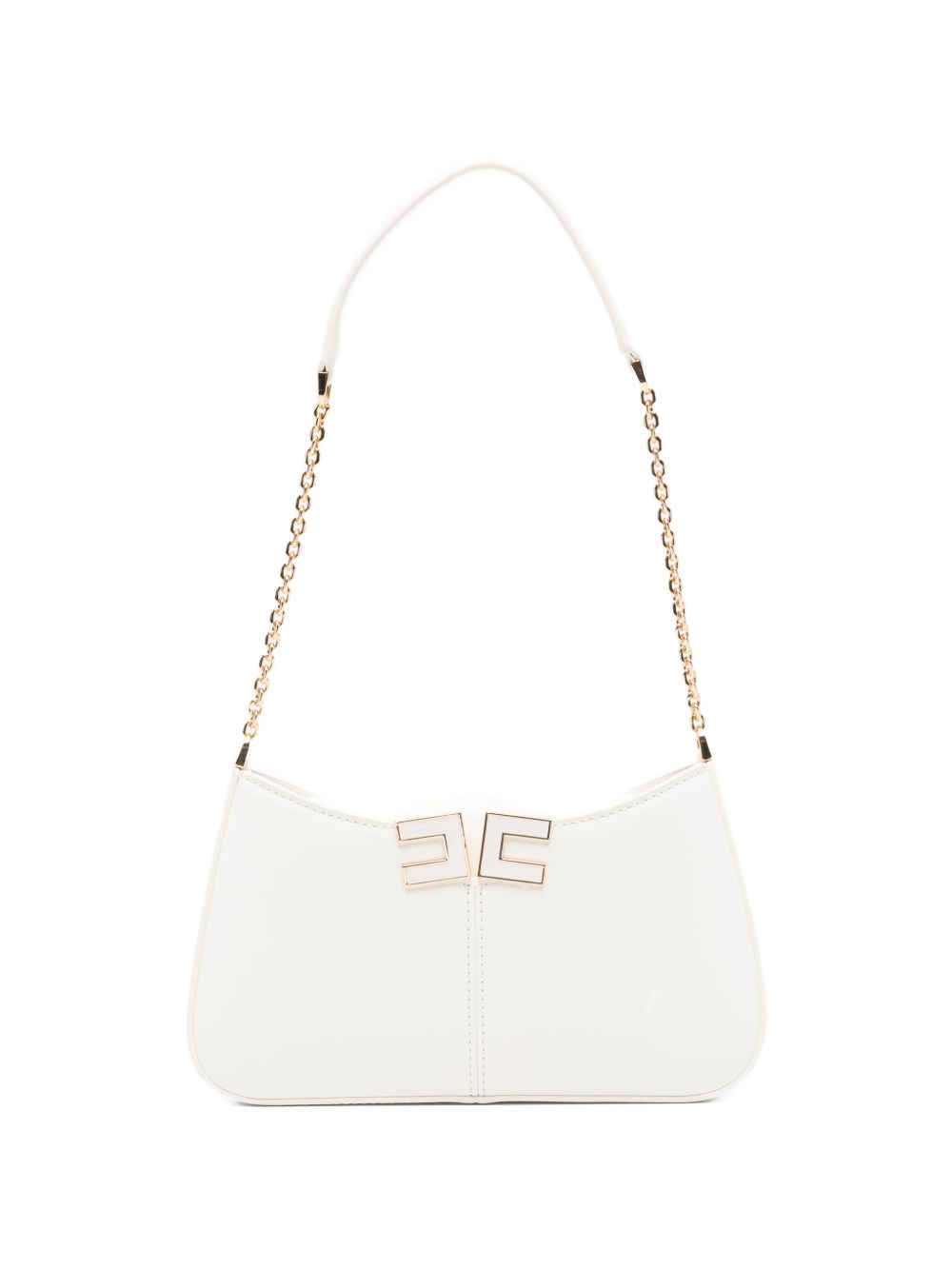 Elisabetta Franchi Bags.. Ivory BS93A61E2360 (Elisabetta Franchi / ハンドバッグ・ショルダーバッグ ) | Elisabetta Franchi (エリザベッタ フランキ)