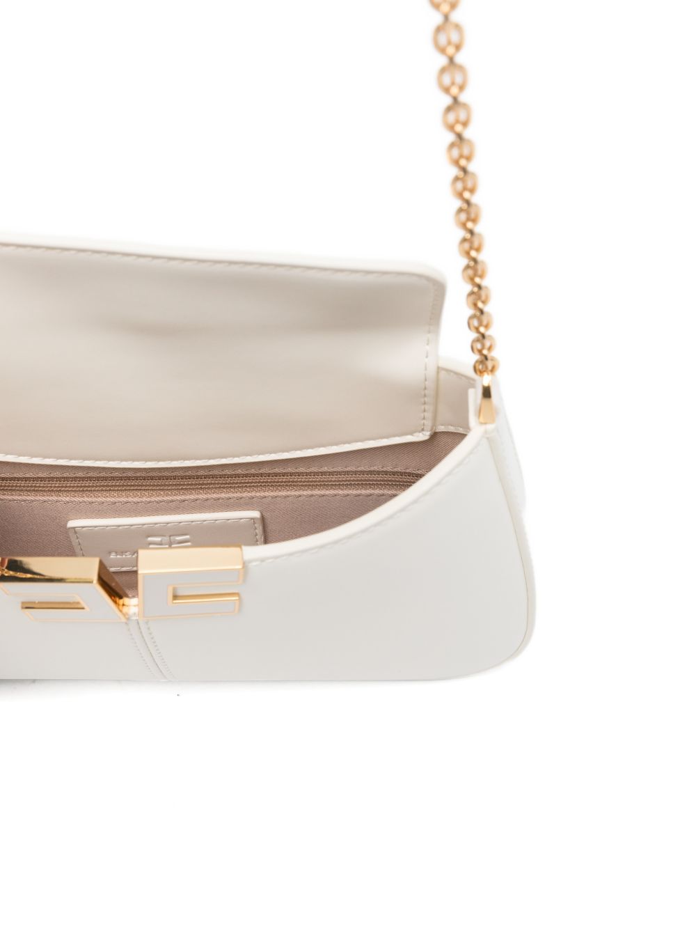 Elisabetta Franchi Bags.. Ivory BS93A61E2360 (Elisabetta Franchi / ハンドバッグ・ショルダーバッグ ) | Elisabetta Franchi (エリザベッタ フランキ)(1)