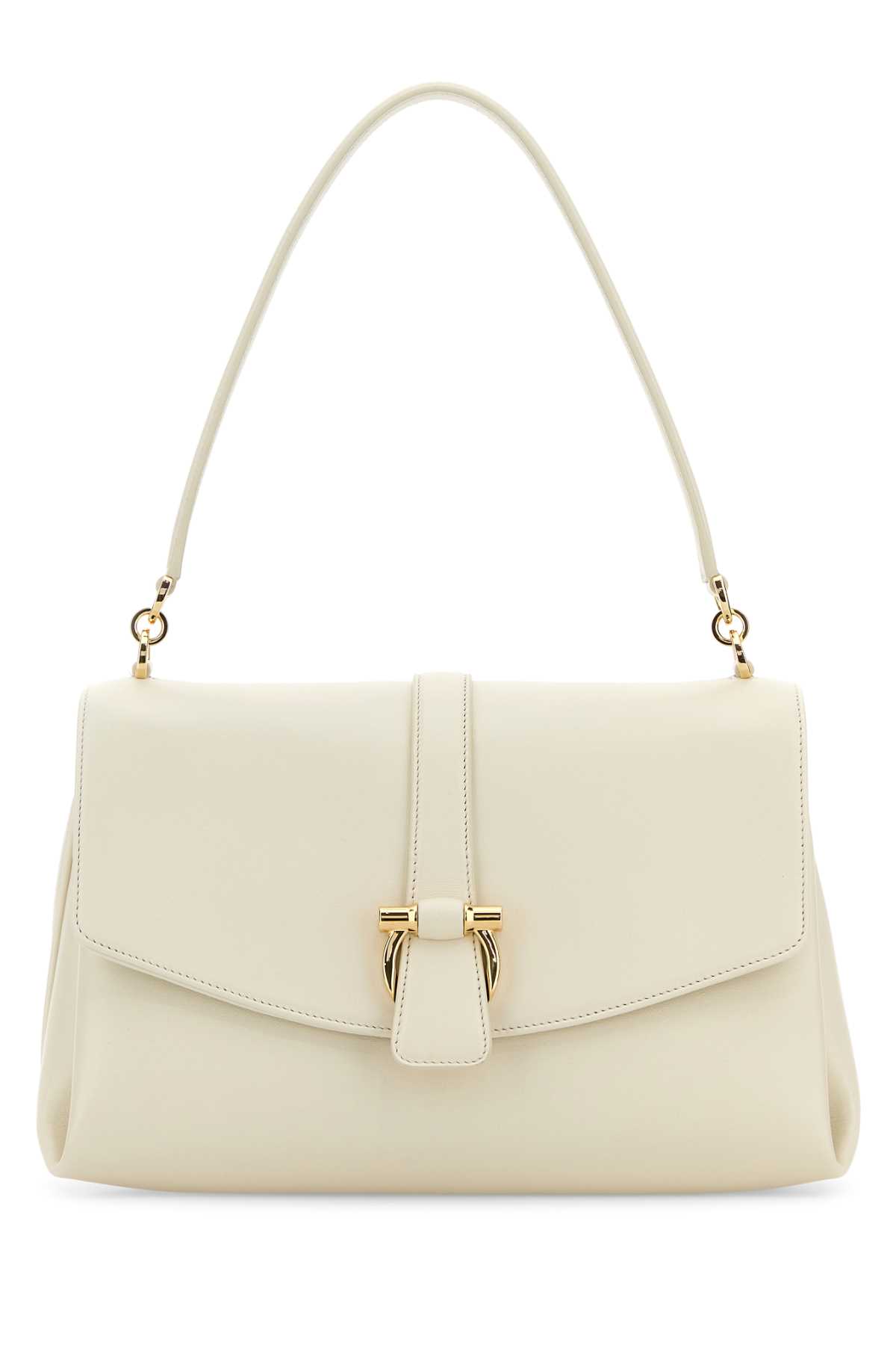 Ivory leather shoulder bag 21A471791195MASCARPONE (FERRAGAMO / ハンドバッグ・ショルダーバッグ ) | FERRAGAMO (フェラガモ)