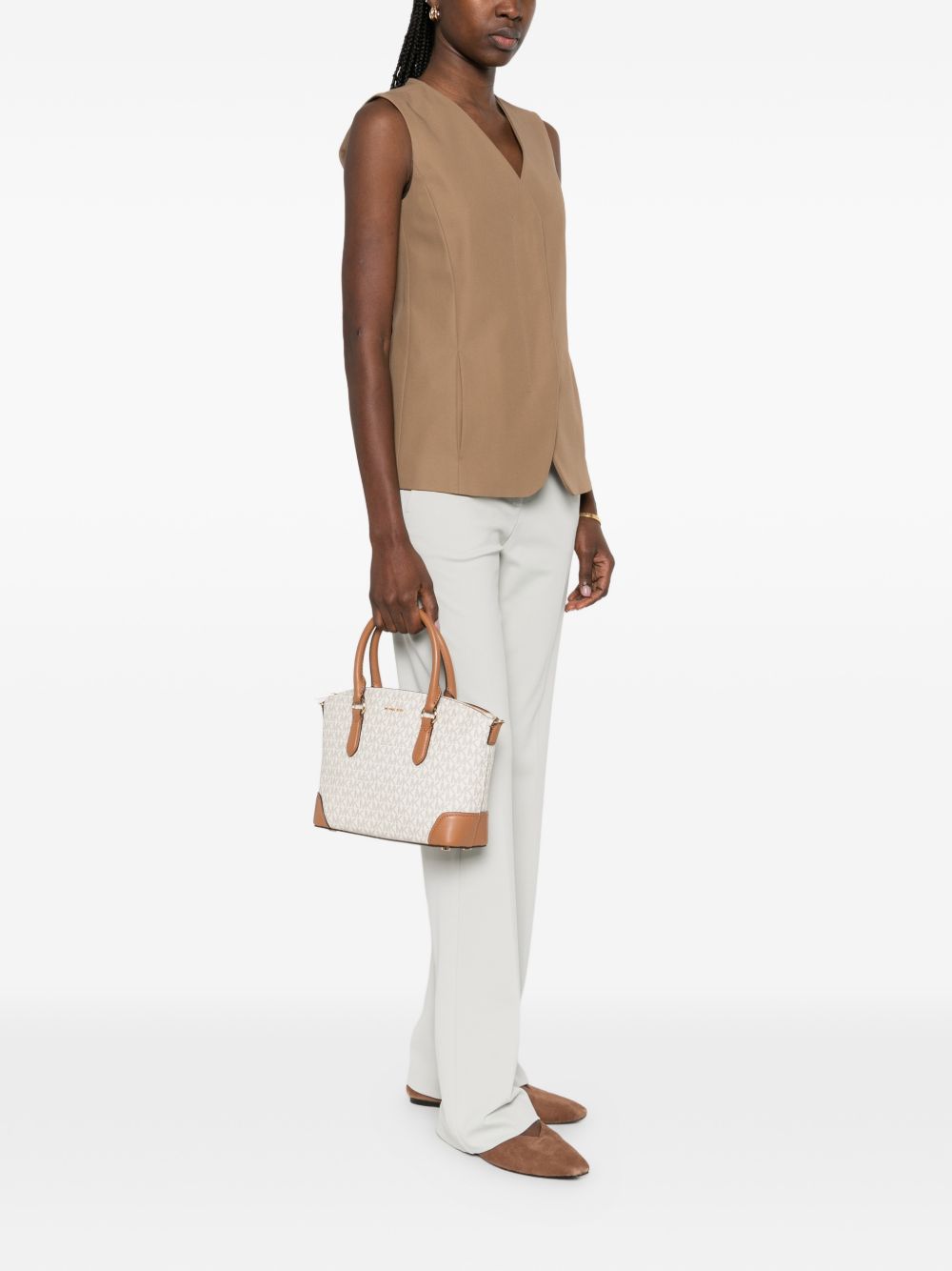 Michael Kors Bags.. Cream 30R6G1WS8B149 (MICHAEL KORS / ハンドバッグ・ショルダーバッグ ) | MICHAEL KORS (マイケル・コース)(3)