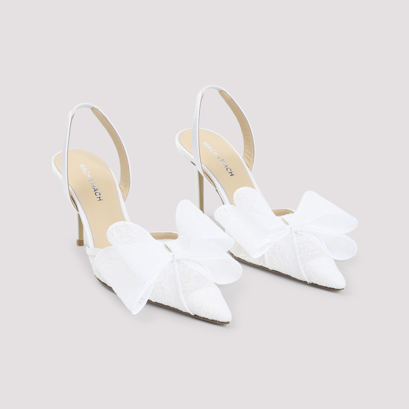 SS26S105585LACWHTWHITE (MACH & MACH / パンプス・ハイヒール ) | MACH & MACH (マッハ&マッハ)(3)