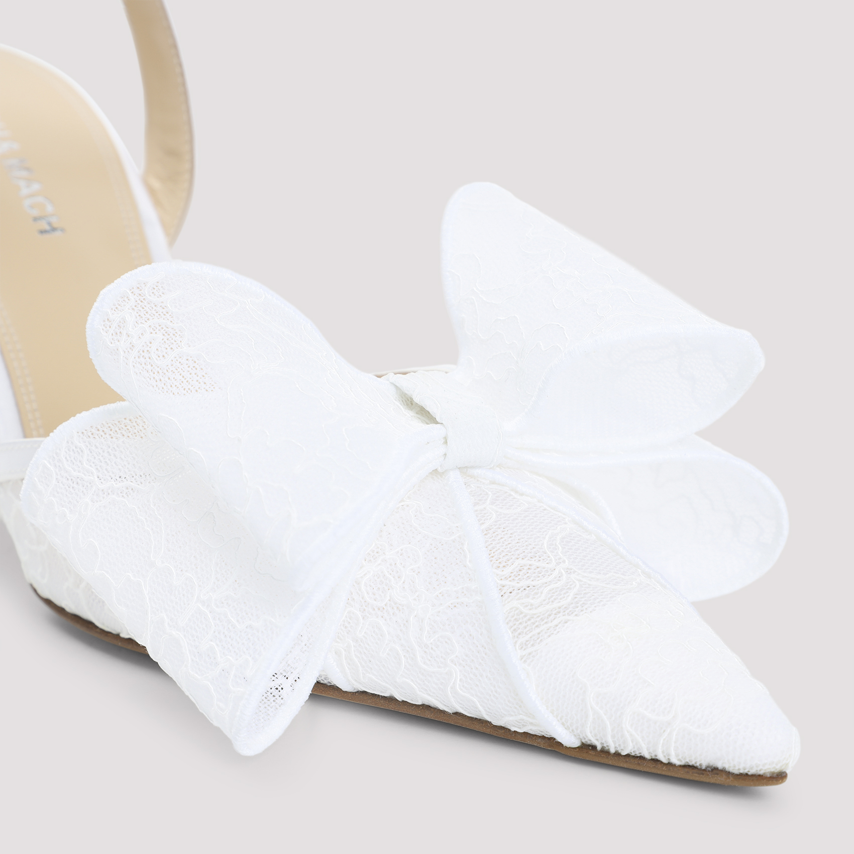 SS26S105585LACWHTWHITE (MACH & MACH / パンプス・ハイヒール ) | MACH & MACH (マッハ&マッハ)(4)