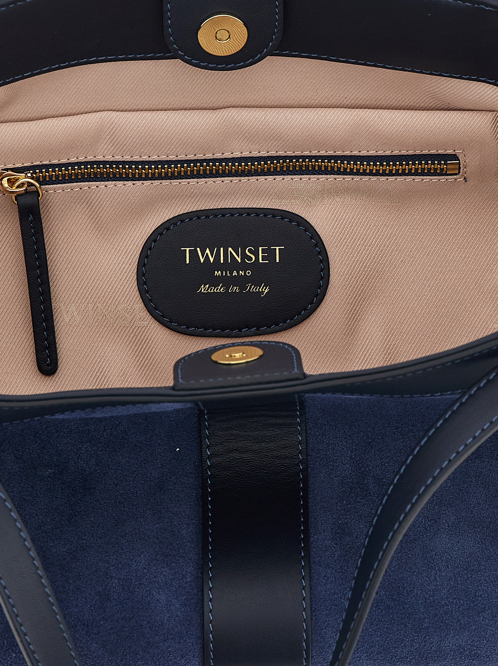 Suede shoulder bag 261TB710105259 (TWINSET / ハンドバッグ・ショルダーバッグ ) | TWINSET (ツインセット)(3)