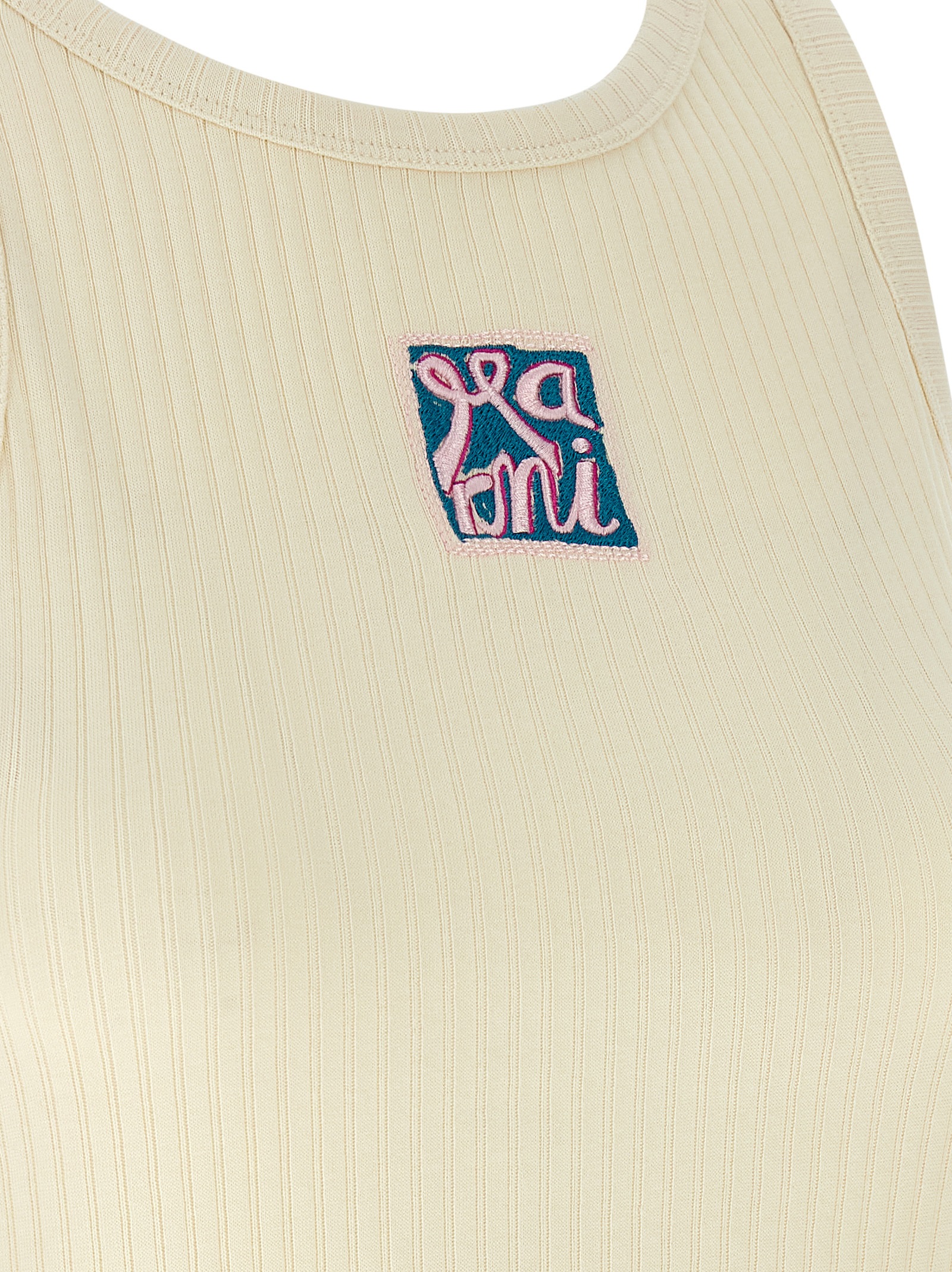 Logo patch tank top THJE0380S0UTC60000W08 (Marni / タンクトップ・キャミソール ) | Marni (マルニ)(3)