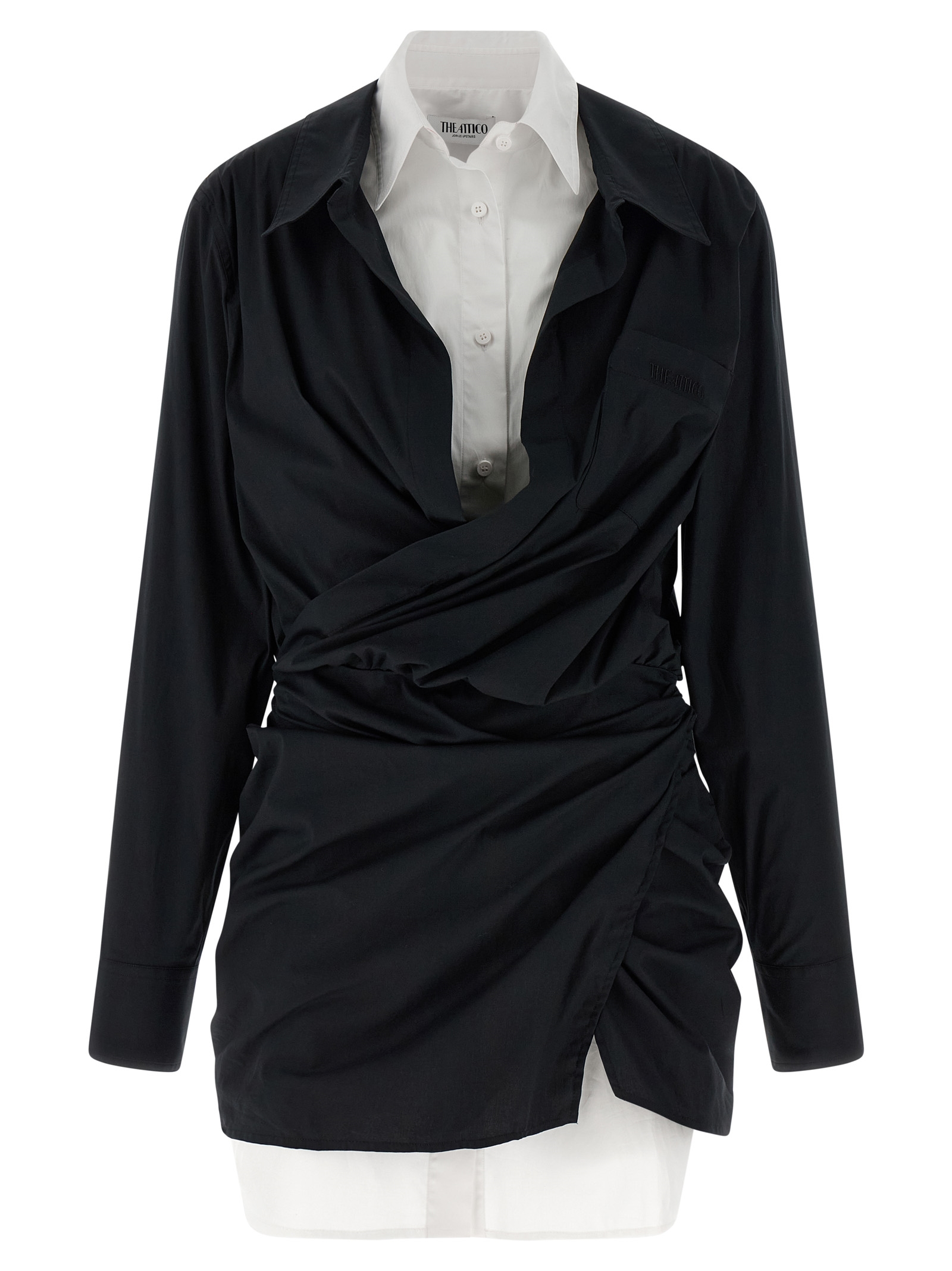 Double layer shirt dress 260WCA00458414 (THE ATTICO / ワンピース・ドレス・オールインワン ) | THE ATTICO (ジ・アティコ)