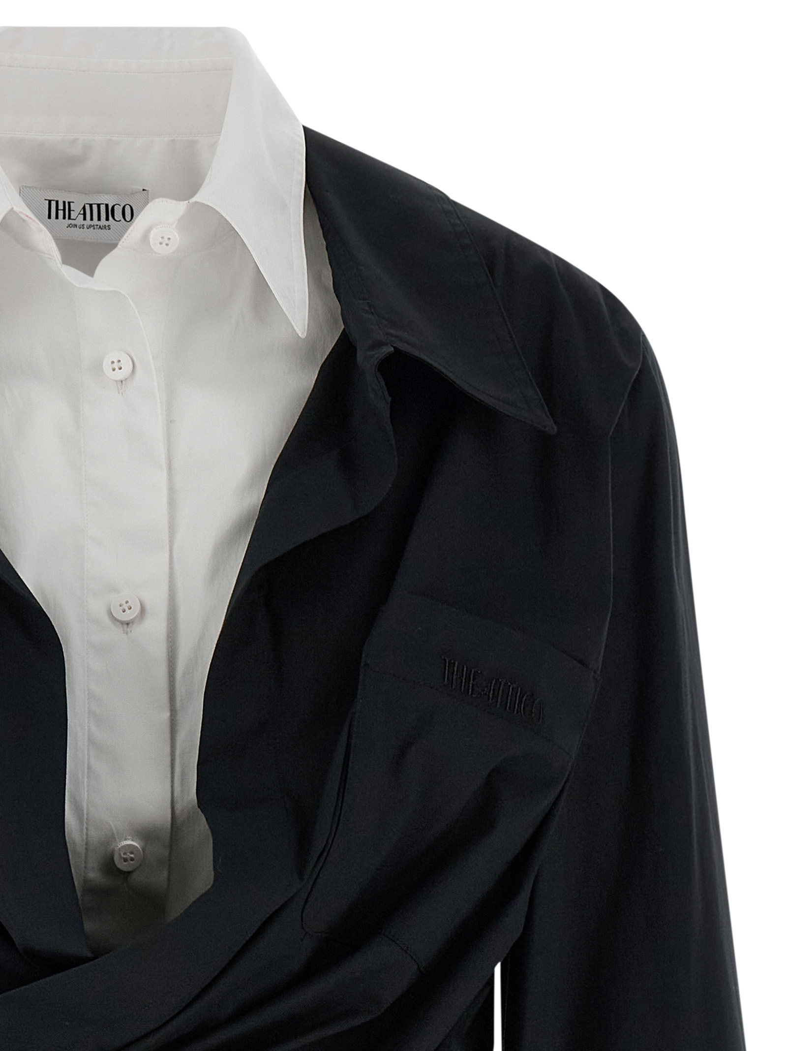 Double layer shirt dress 260WCA00458414 (THE ATTICO / ワンピース・ドレス・オールインワン ) | THE ATTICO (ジ・アティコ)(2)