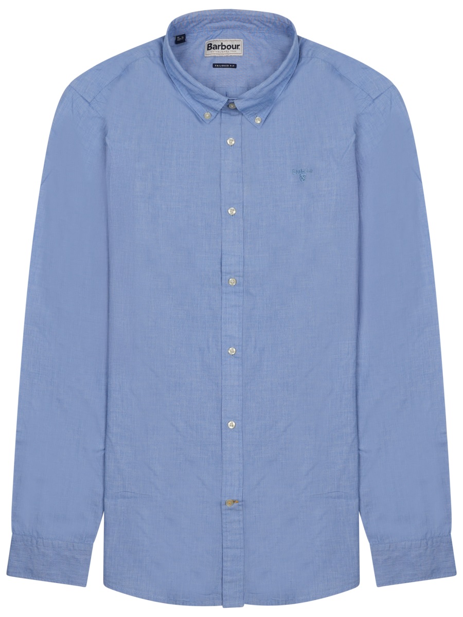 SHIRT WITH LOGO MSH5467MSHBL32 (Barbour / シャツ・ブラウス ) | Barbour (バブアー)