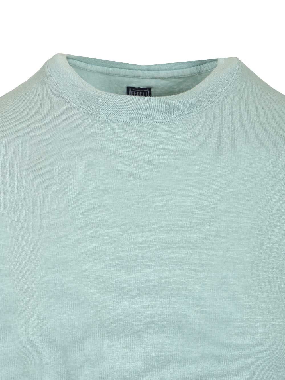 Crew neck T-shirt TUD0015188 (FEDELI / Tシャツ・カットソー ) | FEDELI (フェデリ)(2)