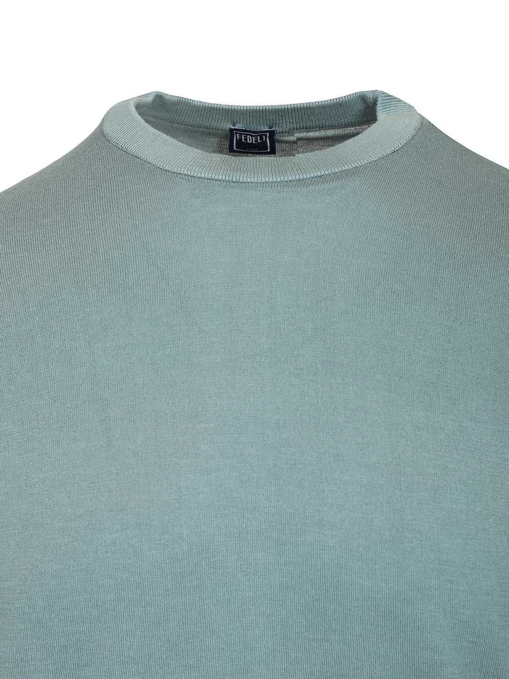 Crew neck T-shirt MU0D8014710 (FEDELI / ニット・セーター・カーディガン ) | FEDELI (フェデリ)(2)