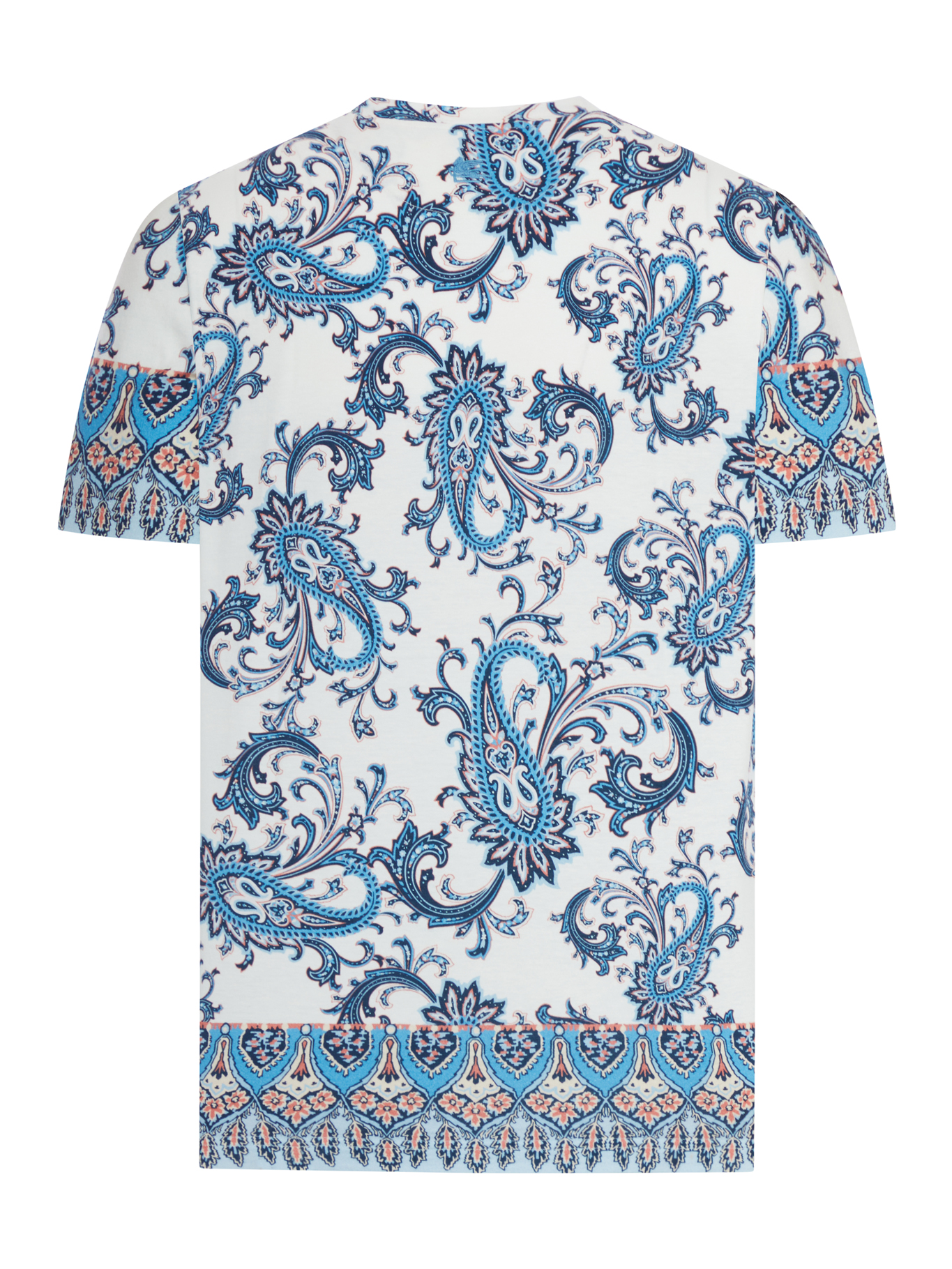 ROME COTTON T-SHIRT WITH PLACED PRINT MRMA0002AKG39X0800X0800 (ETRO / Tシャツ・カットソー ) | ETRO (エトロ)(1)