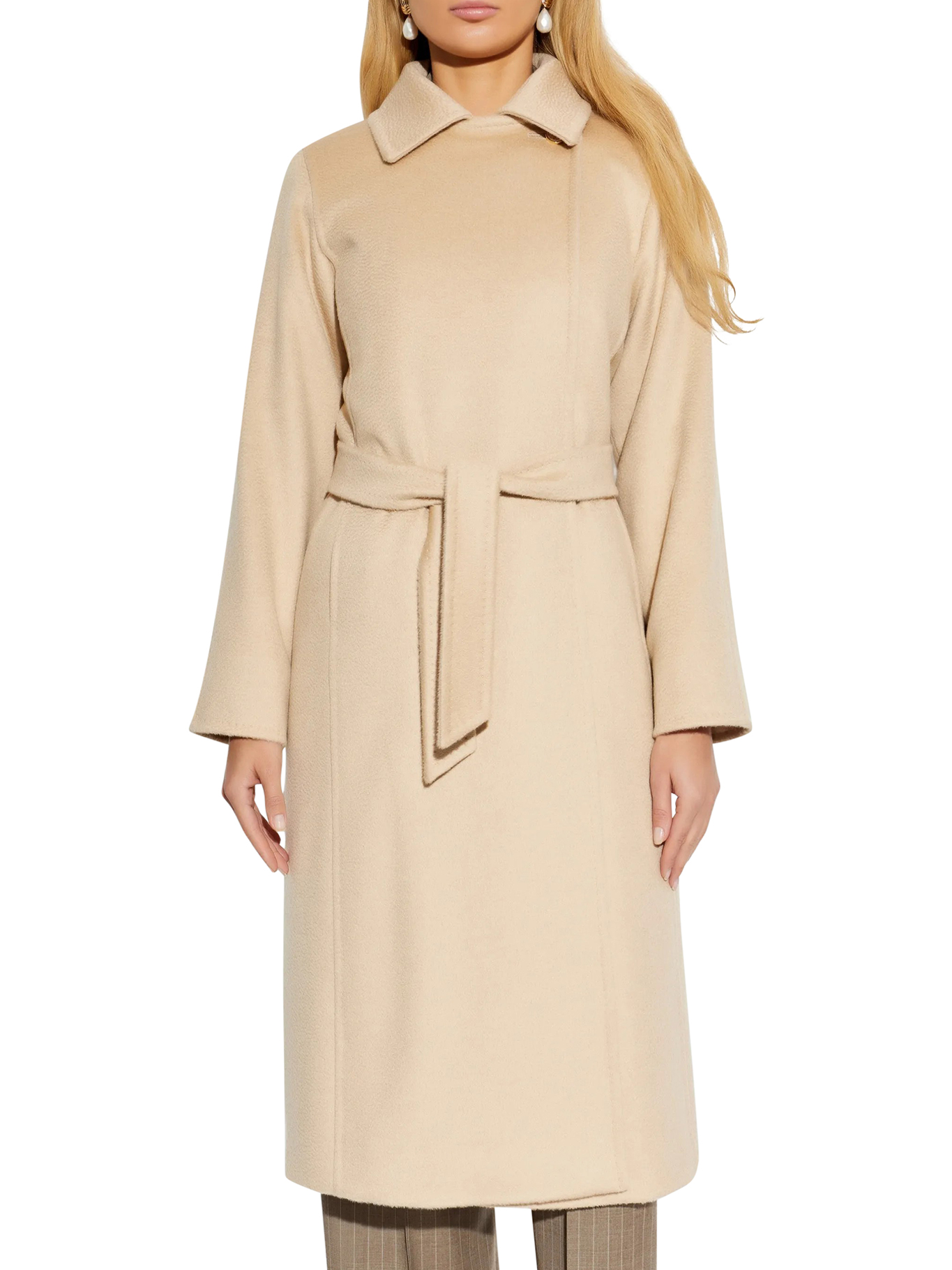 RICCIO CAMEL COAT WITH BELT 2611011041600001 (Max Mara / コート ) | Max Mara (マックスマーラ)(2)