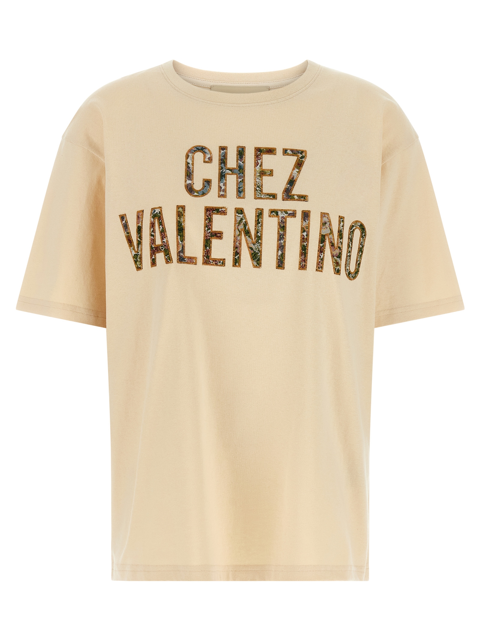Valentino Garavani 'Chez Valentino' T-shirt B3MG26AA5JET5 (Valentino Garavani / Tシャツ・カットソー ) | Valentino Garavani (ヴァレンティノ)