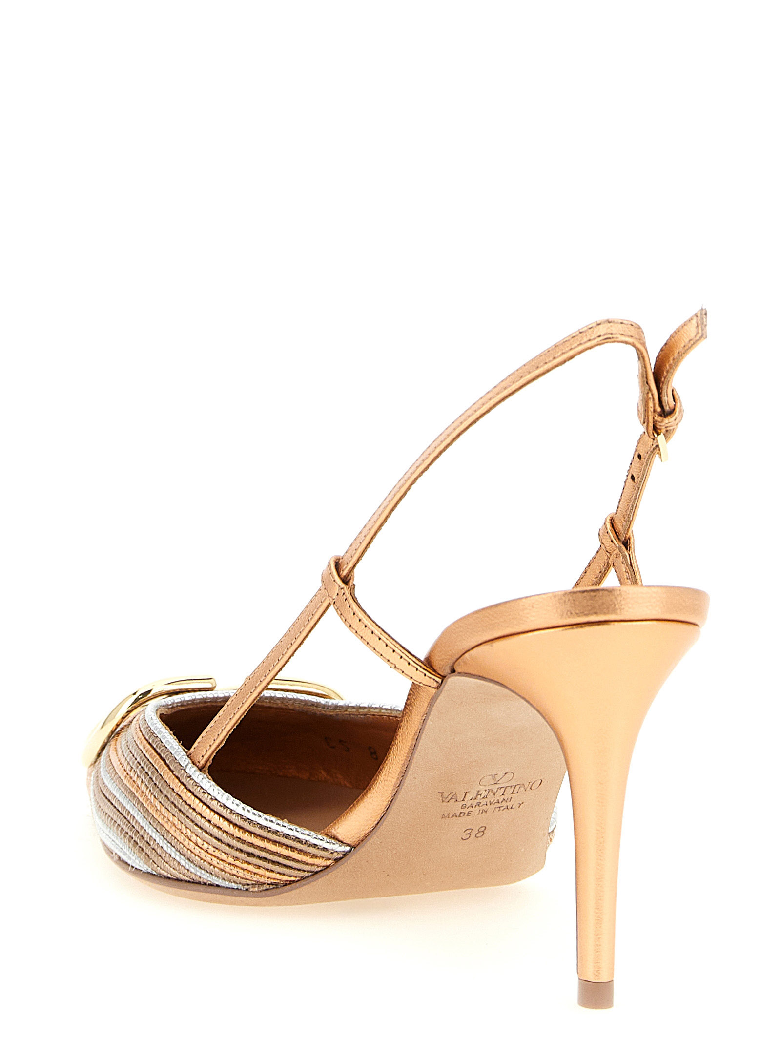 Slingback Valentino Garavani VLogo Signature W2S0R01MNSBW5 (Valentino Garavani / パンプス・ハイヒール ) | Valentino Garavani (ヴァレンティノ)(2)
