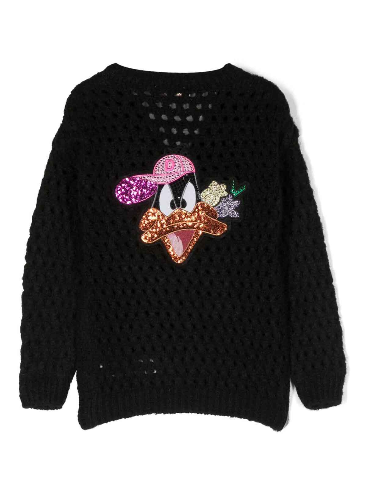 Maxi Cardigan 19B80720580050 (MONNALISA / ニット・セーター・カーディガン ) | MONNALISA (モナリザ)(2)