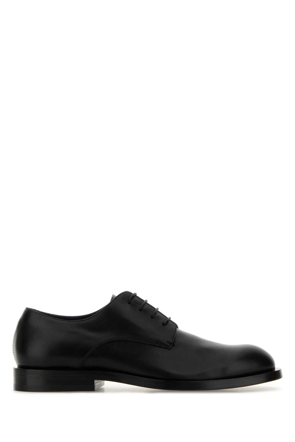 Black leather lace-up shoes J33ZJ0025P7583001 (Jil Sander / レースアップ ) | Jil Sander (ジルサンダー)