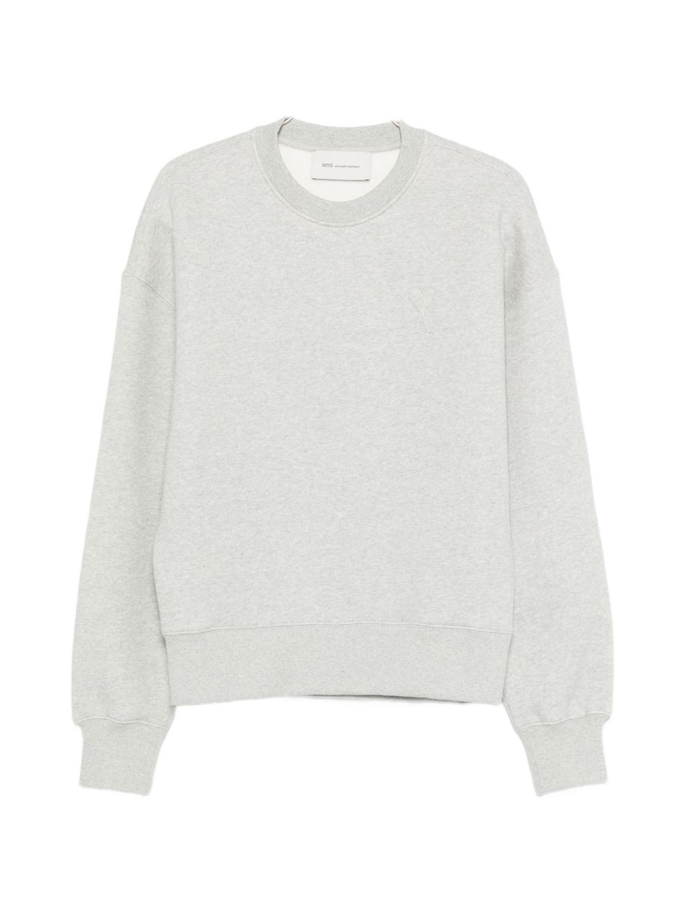 Ami Paris Sweaters Grey USW7557490951 (AMI Paris / スウェット・フーディー ) | AMI Paris (アミパリス)