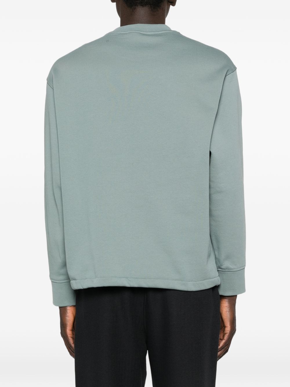 Emporio Armani Sweaters Clear Blue EM004862AF13713U9170 (EMPORIO ARMANI / スウェット・フーディー ) | EMPORIO ARMANI (エンポリオ アルマーニ)(1)