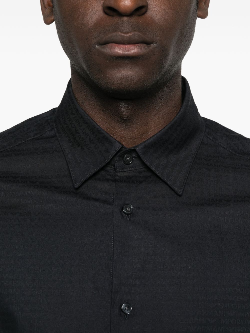 Emporio Armani Shirts Blue EM001537AF18123FB319 (EMPORIO ARMANI / シャツ・ブラウス ) | EMPORIO ARMANI (エンポリオ アルマーニ)(1)