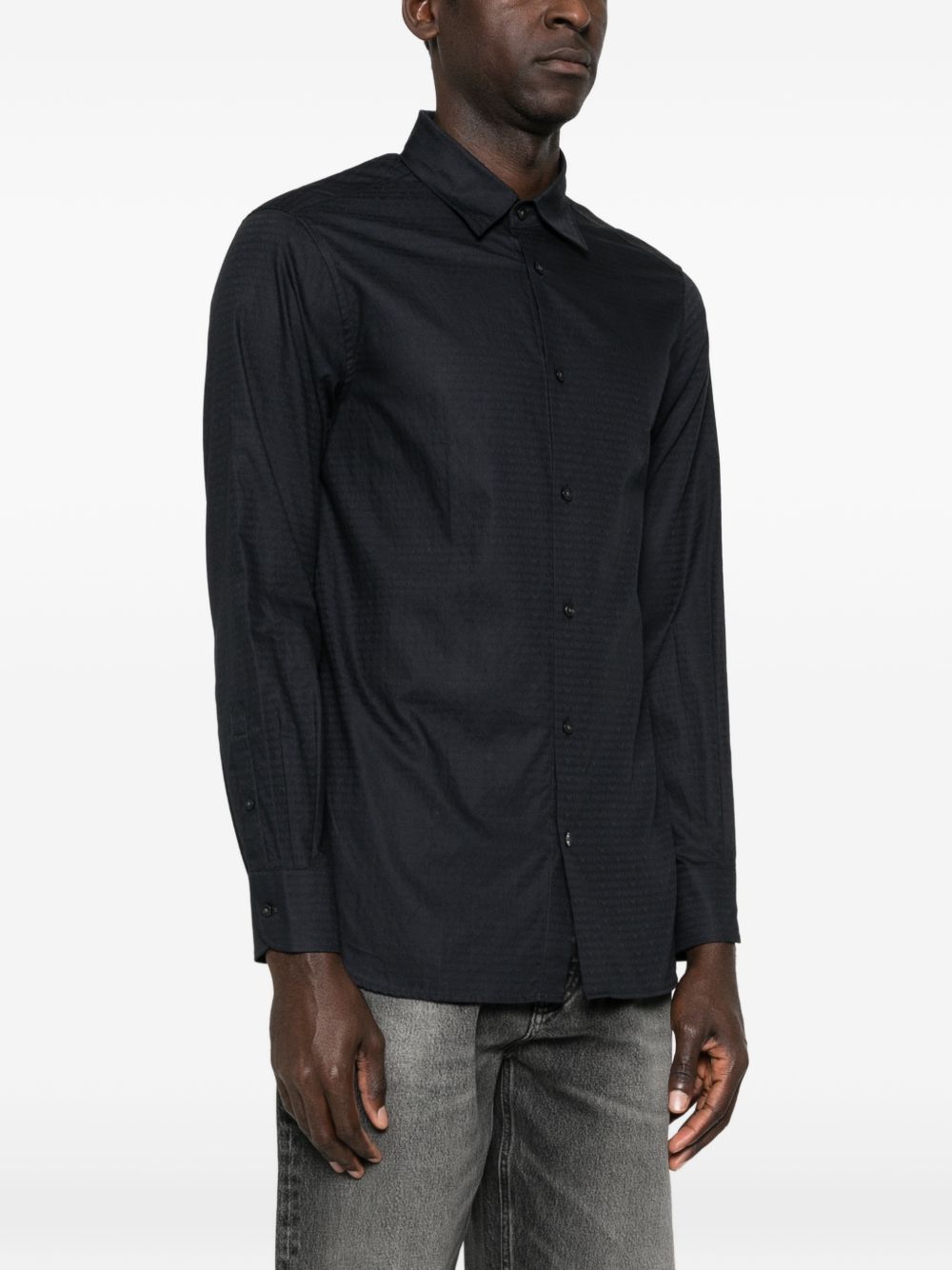 Emporio Armani Shirts Blue EM001537AF18123FB319 (EMPORIO ARMANI / シャツ・ブラウス ) | EMPORIO ARMANI (エンポリオ アルマーニ)(2)