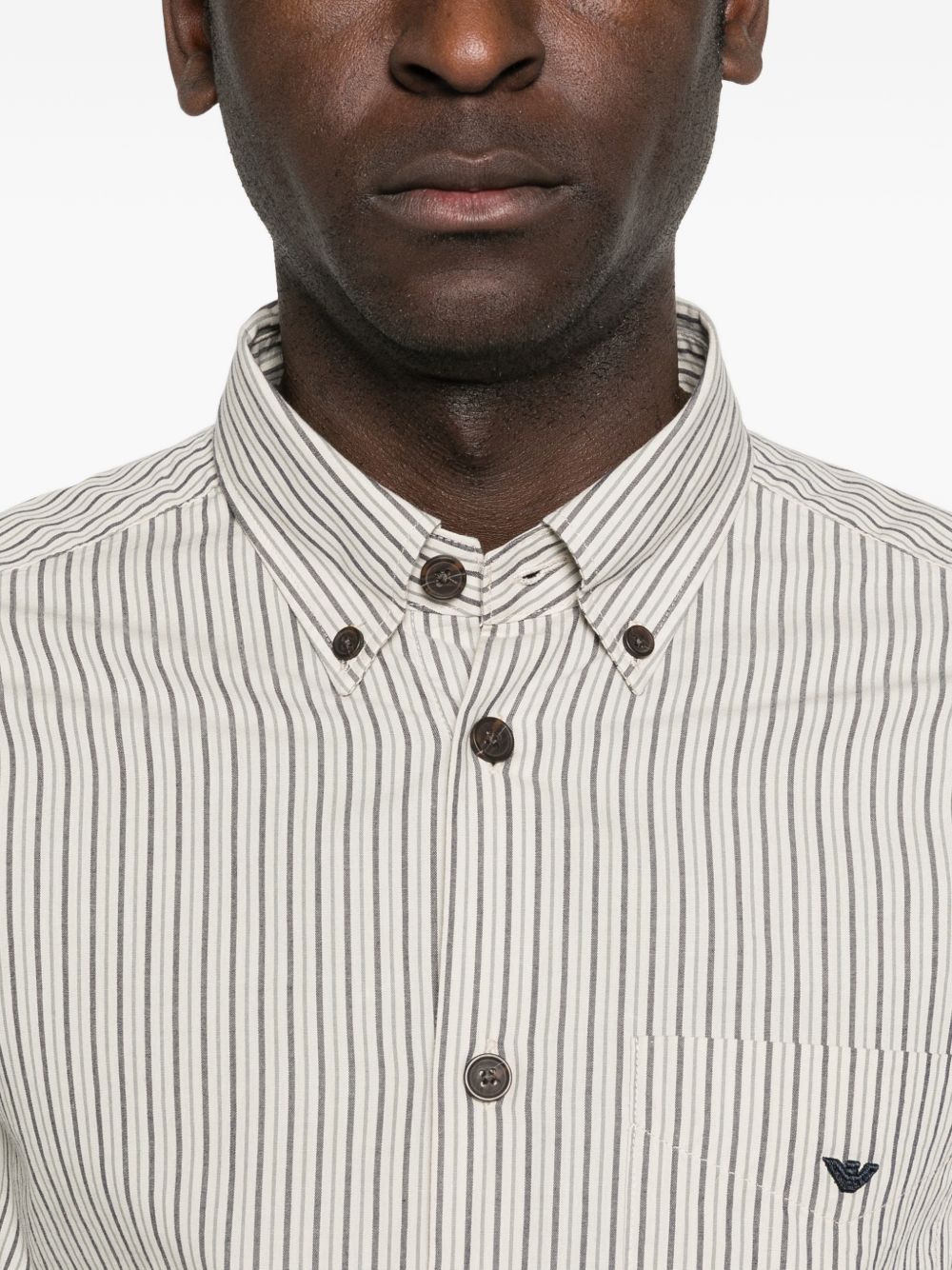 Emporio Armani Shirts Beige EM005429AF24535FB422 (EMPORIO ARMANI / シャツ・ブラウス ) | EMPORIO ARMANI (エンポリオ アルマーニ)(1)