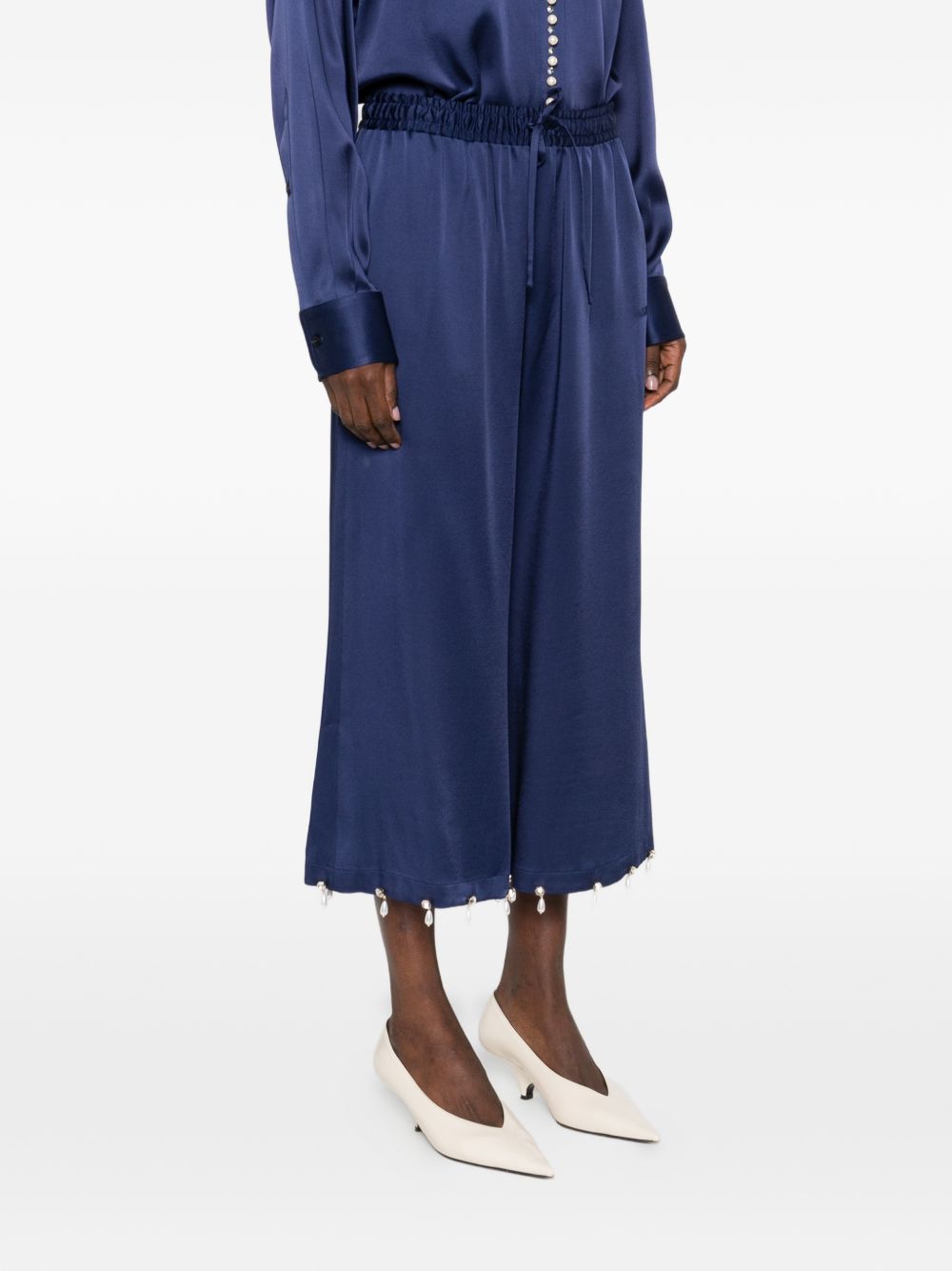 Stella McCartney Trousers Blue 6440153FU3024000 (Stella McCartney / パンツ ) | Stella McCartney (ステラ マッカートニー)(3)