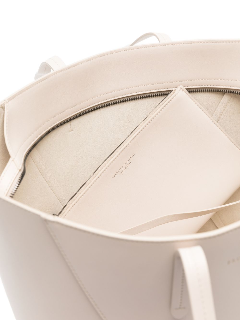 Brunello Cucinelli Bags.. Ivory MBXAD2571C8905 (Brunello Cucinelli / トートバッグ ) | Brunello Cucinelli (ブルネロ・クチネリ)(2)