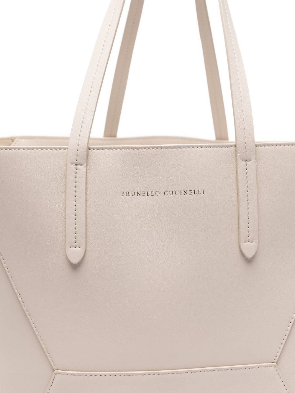 Brunello Cucinelli Bags.. Ivory MBXAD2571C8905 (Brunello Cucinelli / トートバッグ ) | Brunello Cucinelli (ブルネロ・クチネリ)(4)